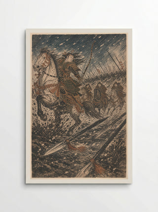 Tomoe Gozen at Awazu: The Banners Thin