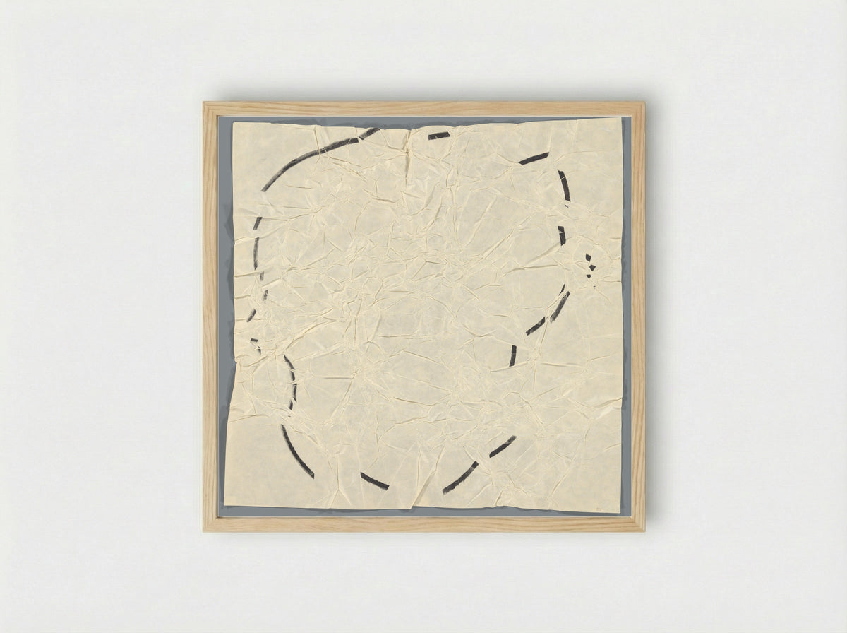 Too Much Pressure - Maria van Elk - Framed Print Wood