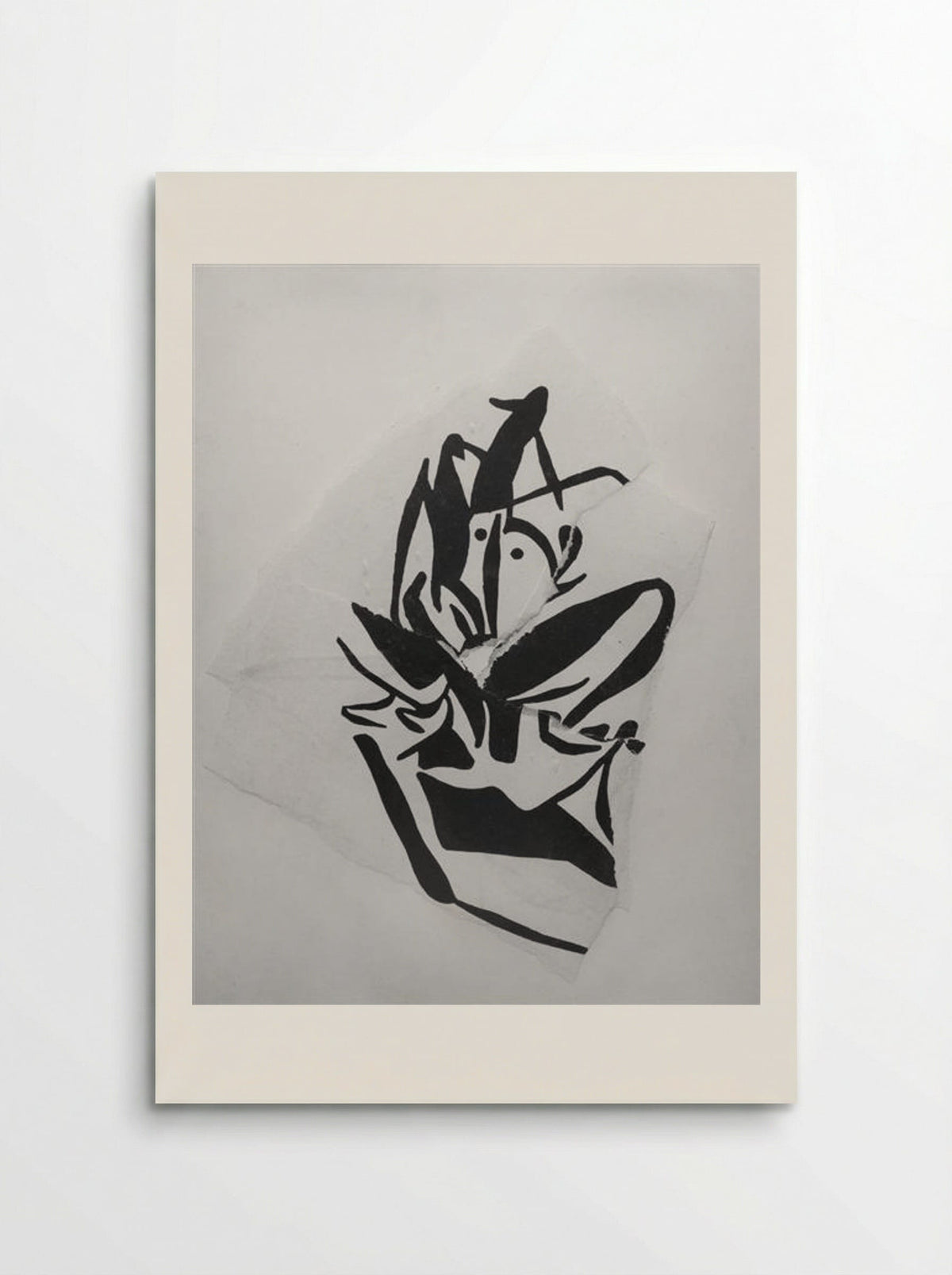 Torn-Up Woodcut - Jean Arp - Poster