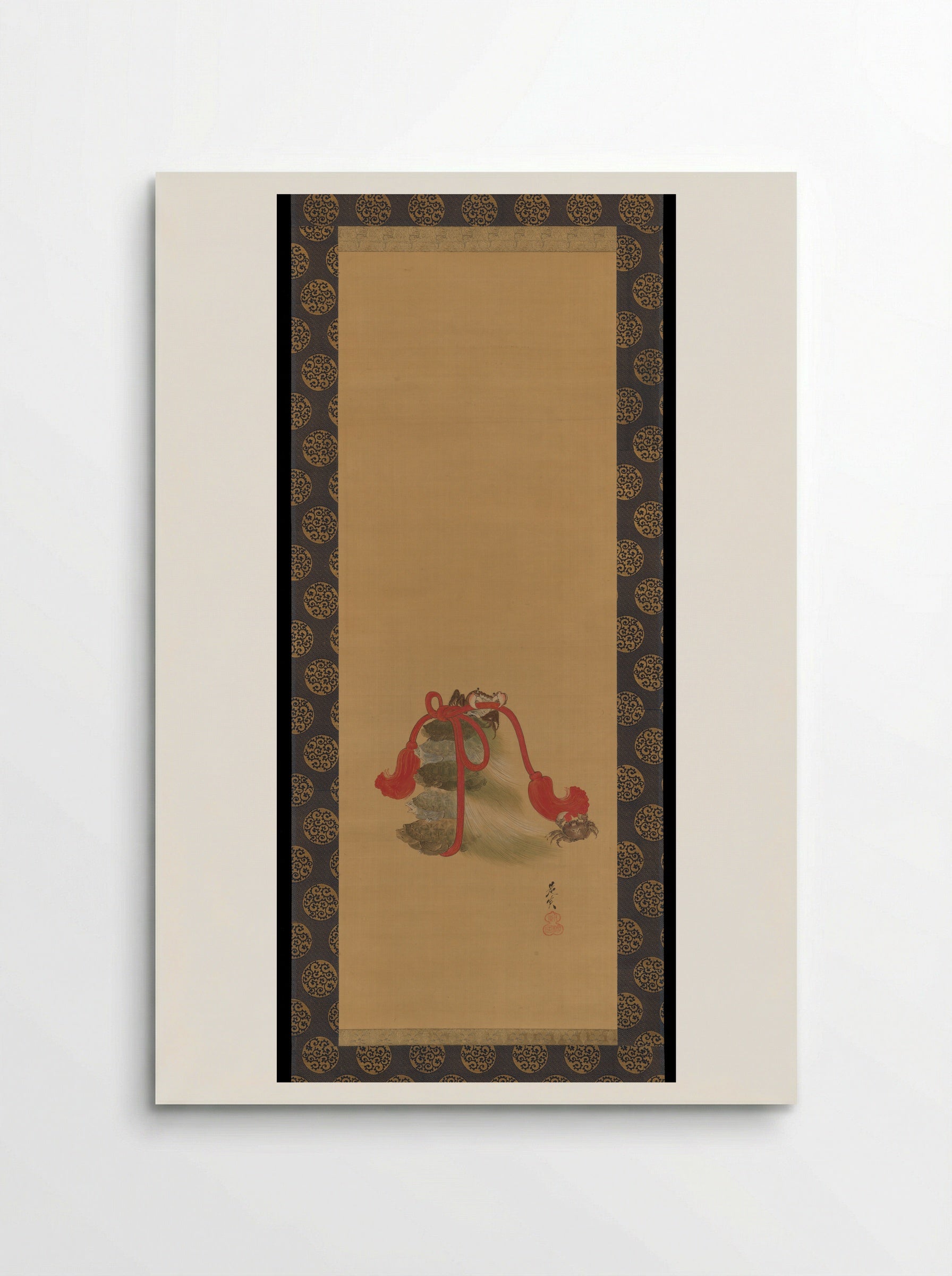 Tortoises and Crabs - Shibata Zeshin - Poster