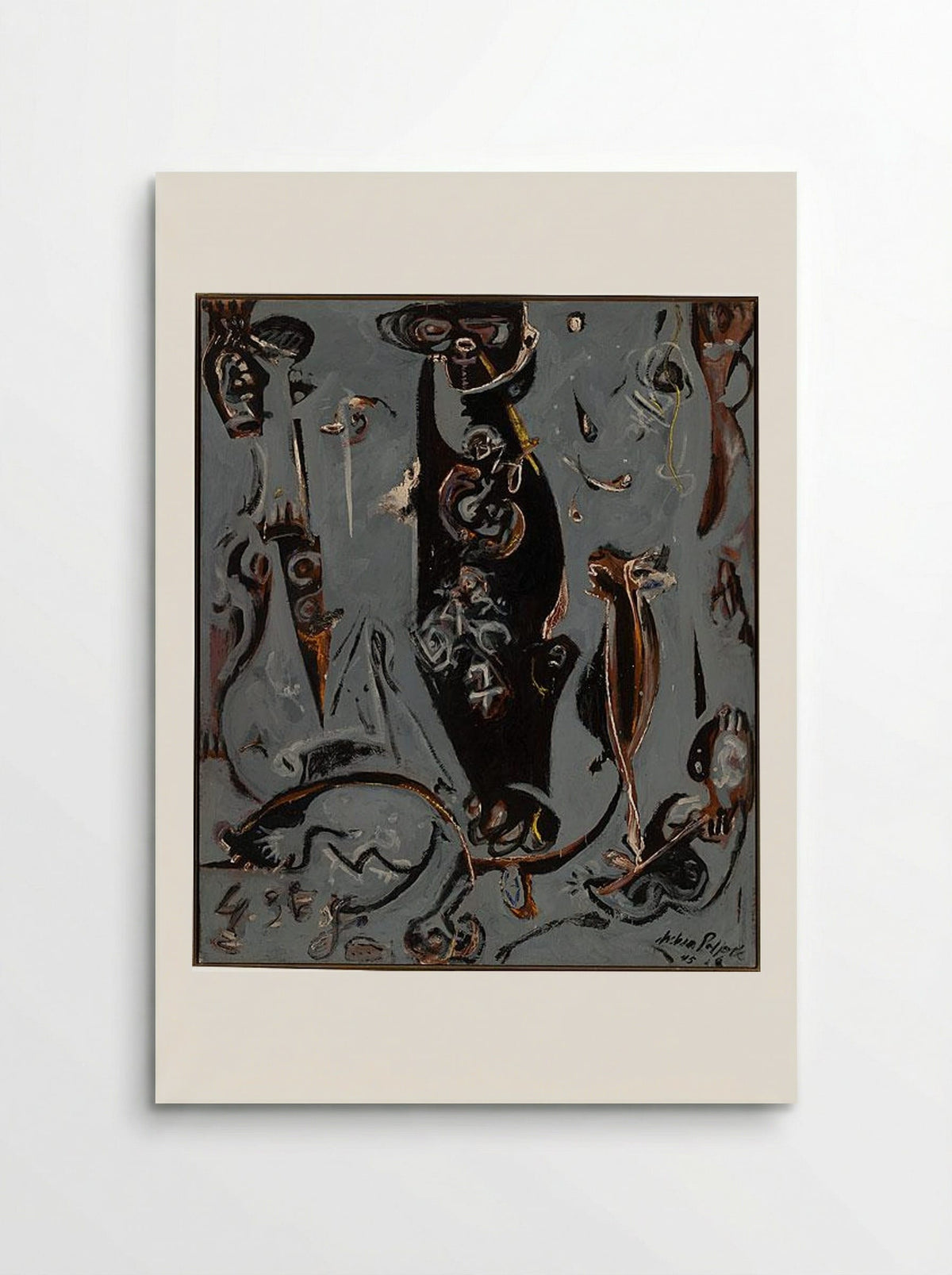 Totem Lesson 2 - Jackson Pollock - Poster