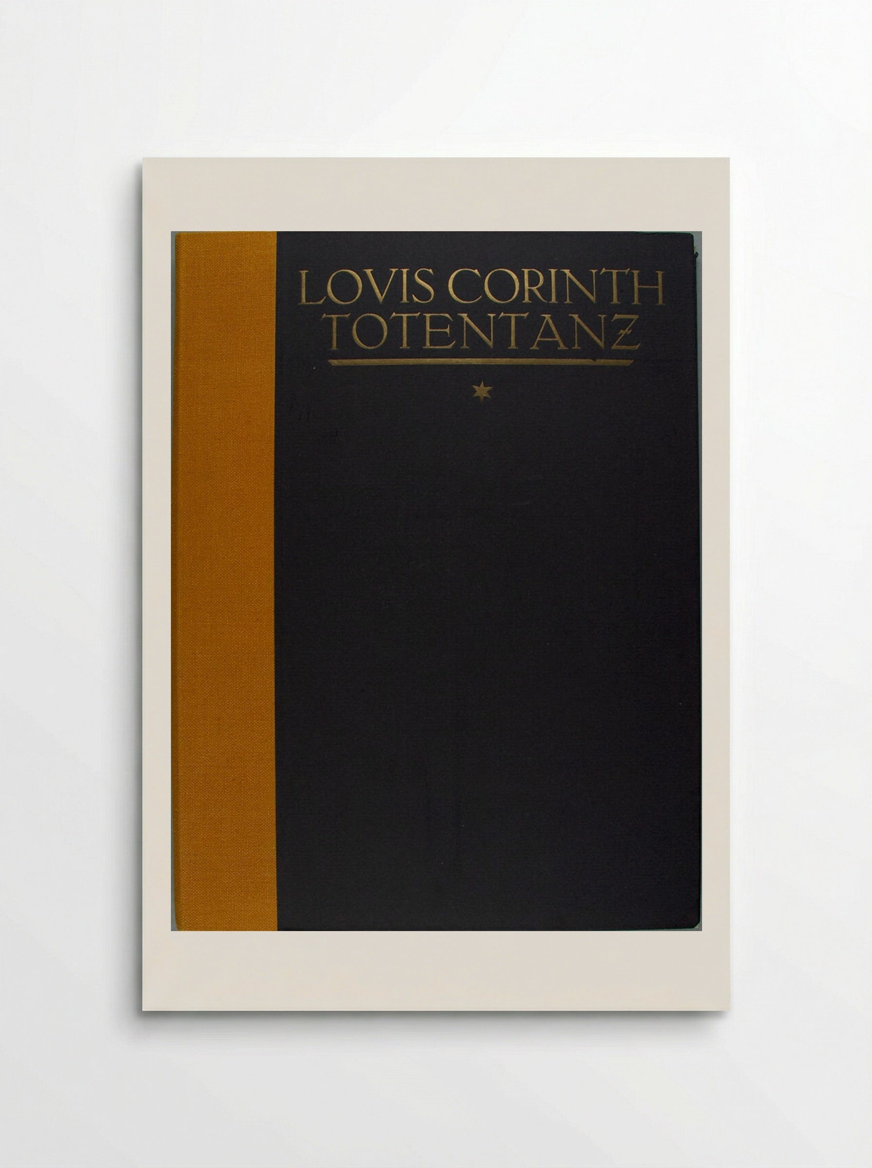Totentanz (Dance of Death) Portfolio Cover - Lovis Corinth - Poster