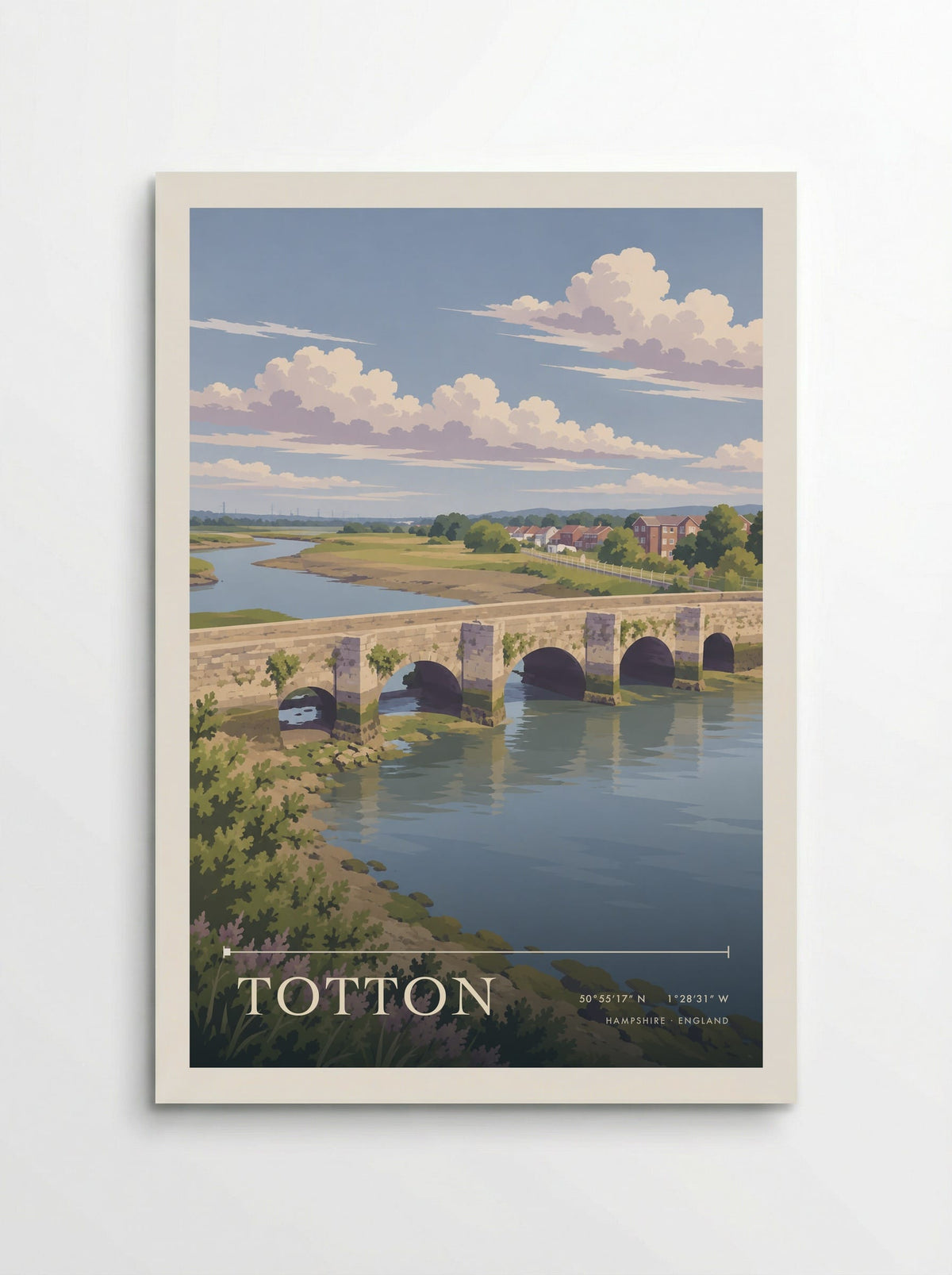 Totton, Hampshire | Travel Poster - Poster