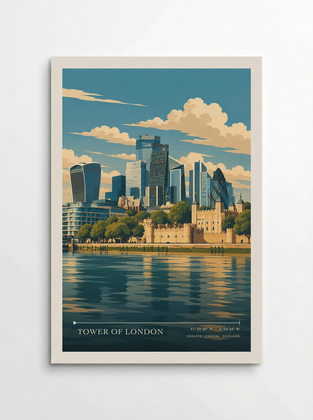 Tower of London, Greater London | Travel Poster - Poster