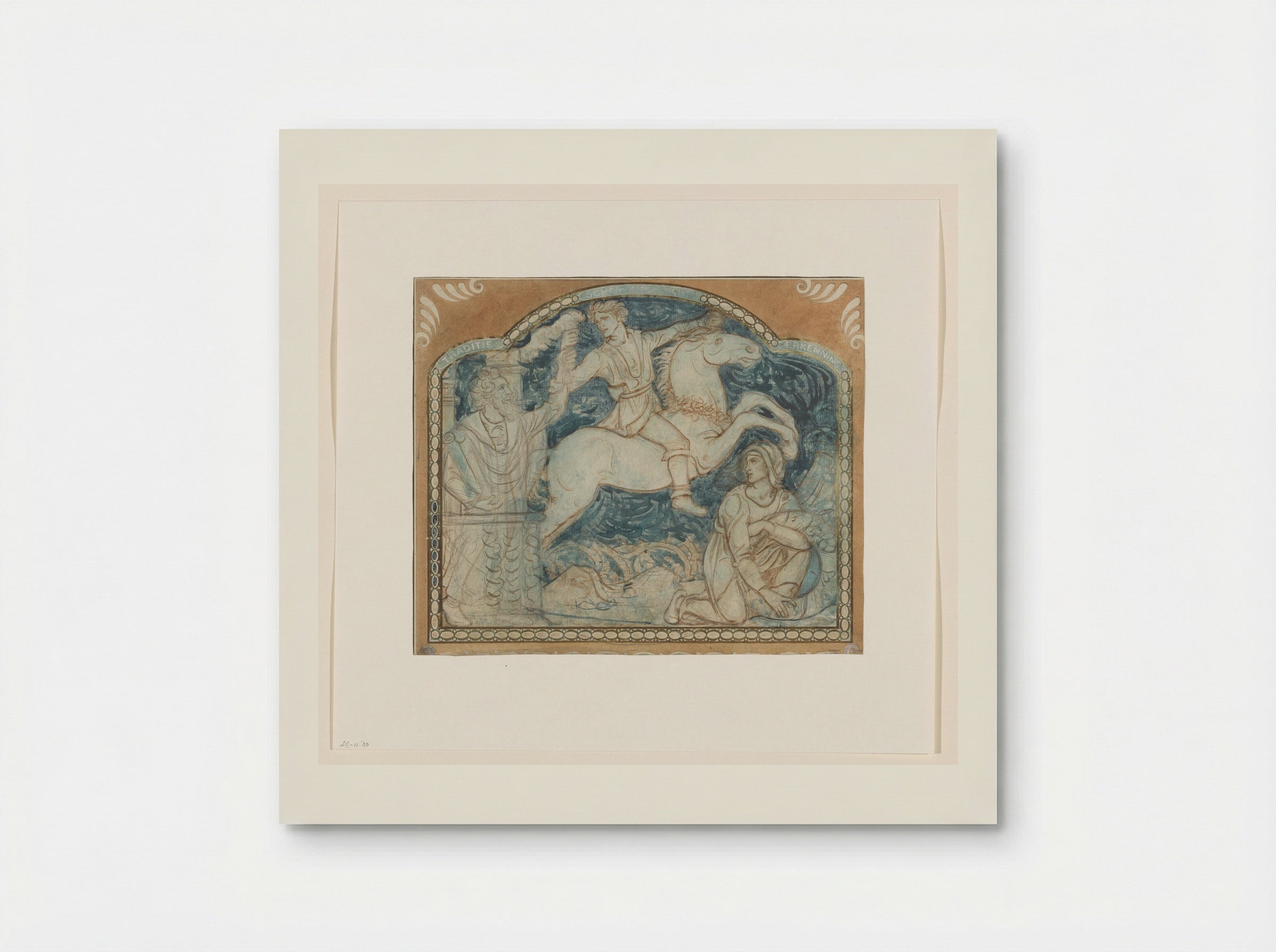 Traditie, Scheppingskracht en Erkenning - Richard Nicolaüs Roland Holst - Poster