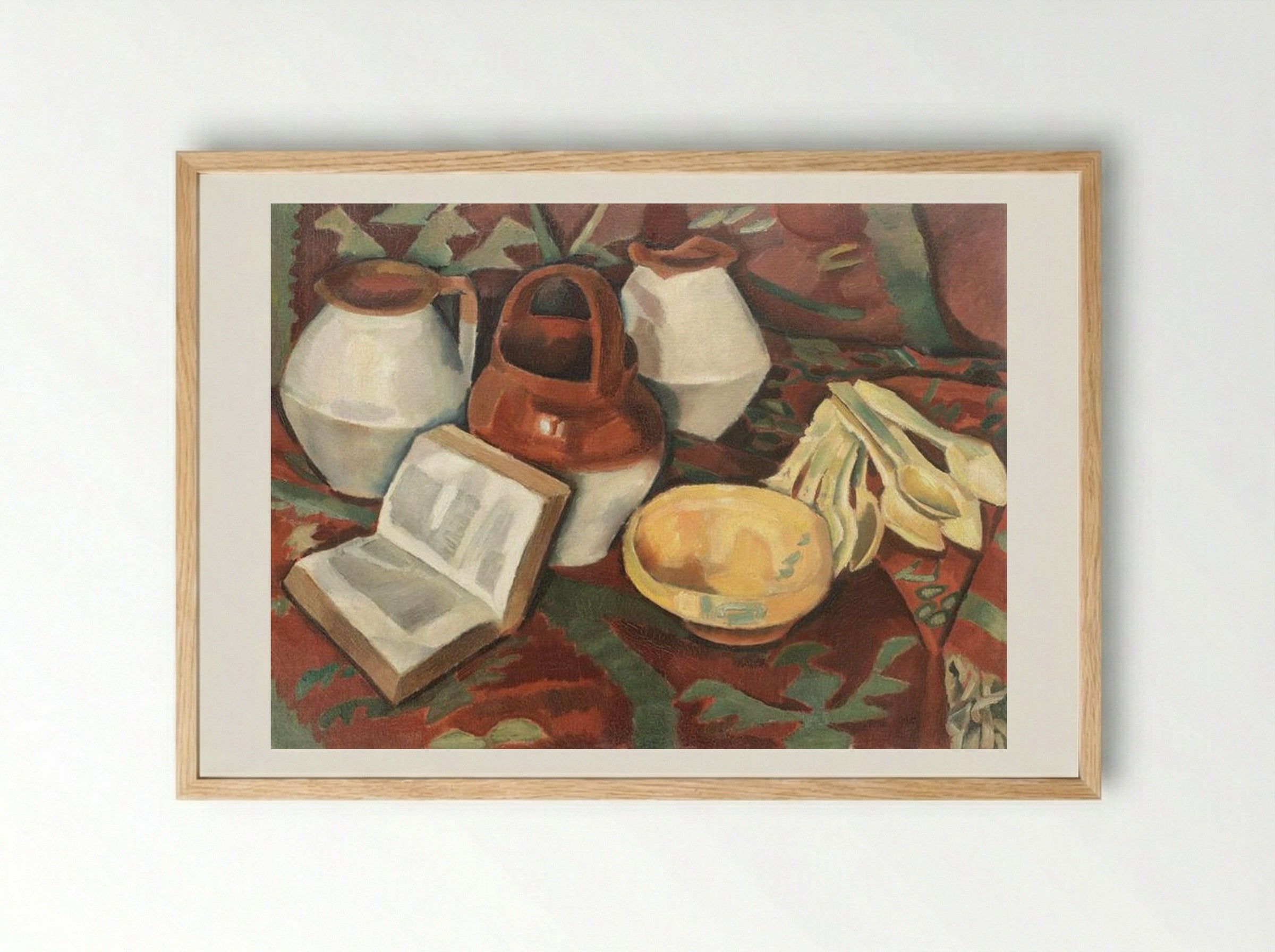 Traditionalist Still Life - Iosif Iser - Framed Print Wood