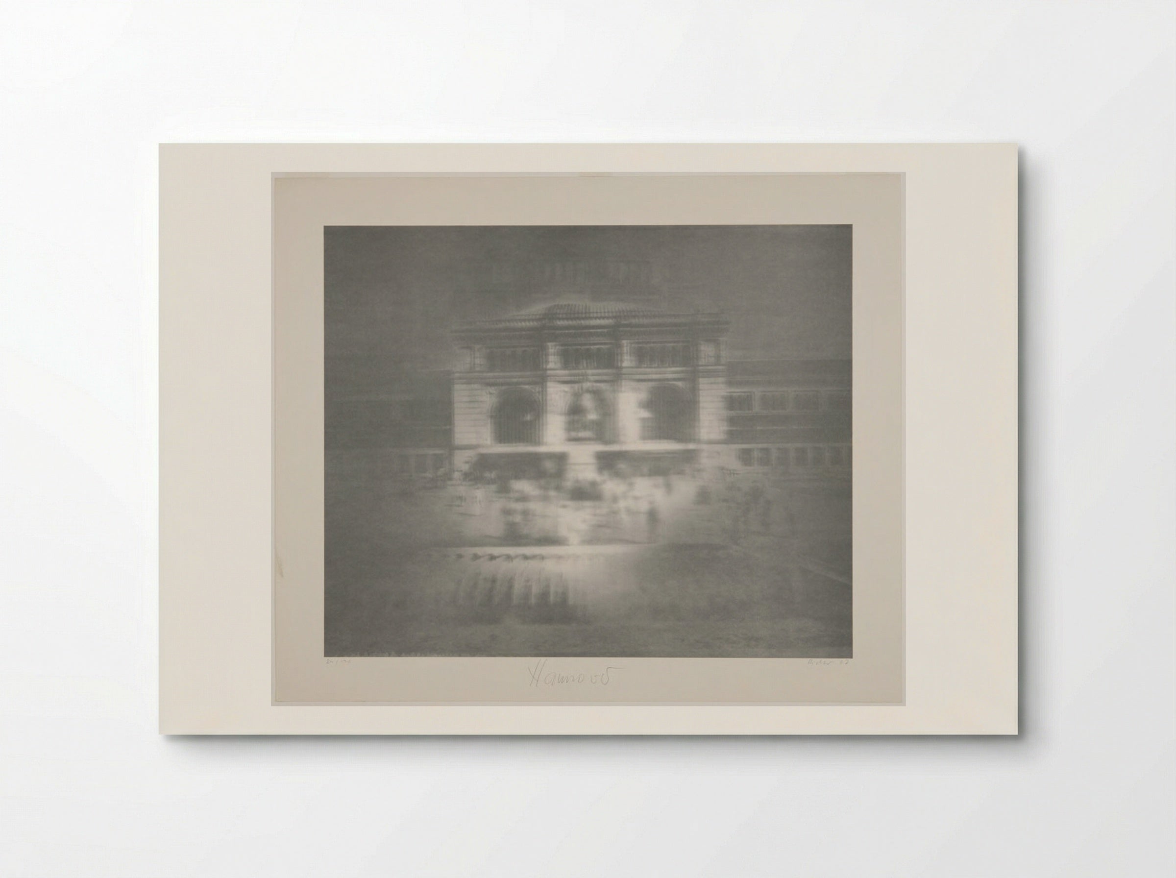 Train Station (Hanover) - Gerhard Richter - Poster