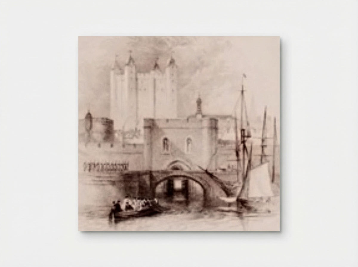 Traitor's Gate, Tower of London - Edward Goodall - Poster