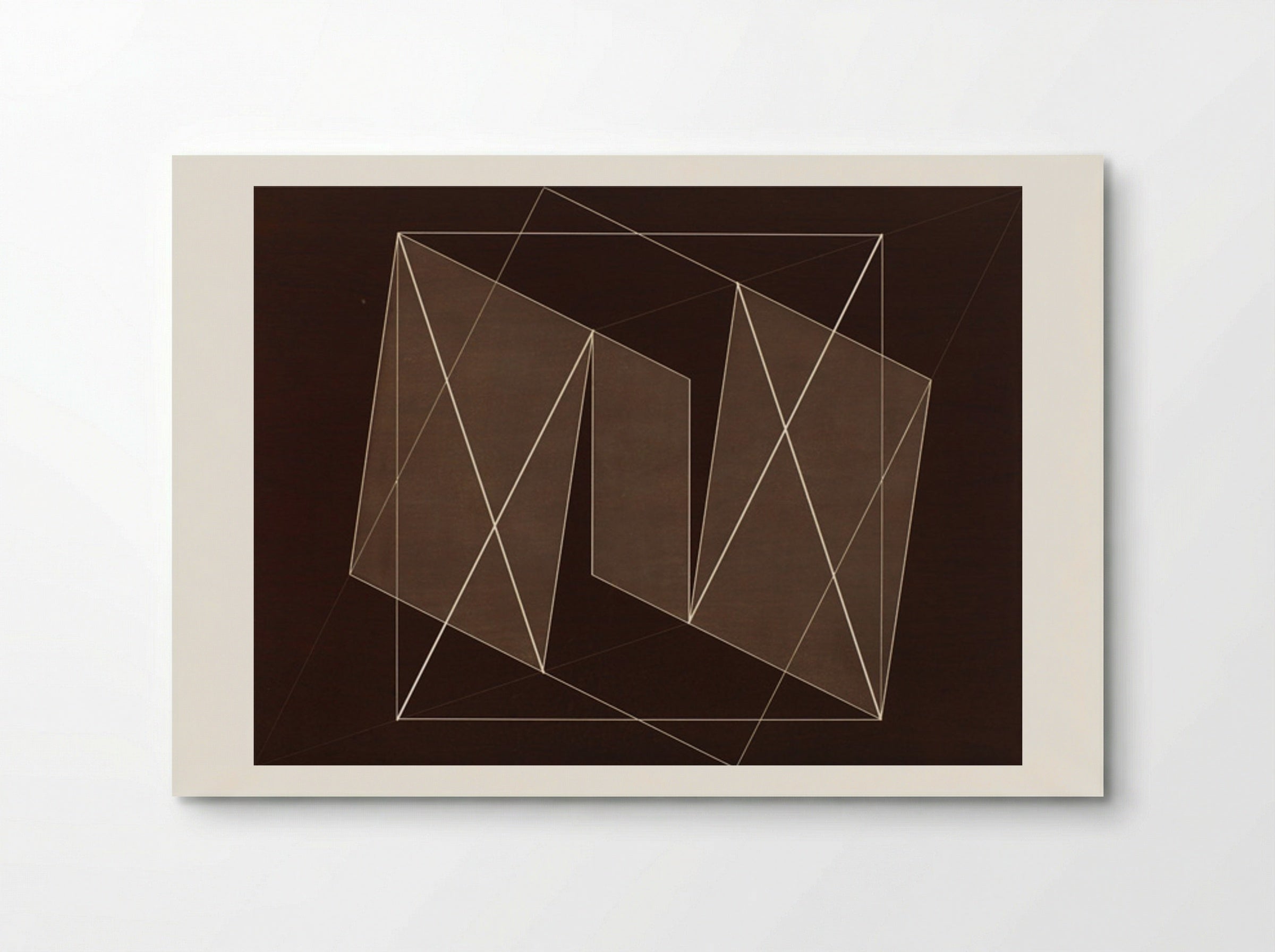 Transformation of a Scheme No. 19 - Josef Albers - Poster