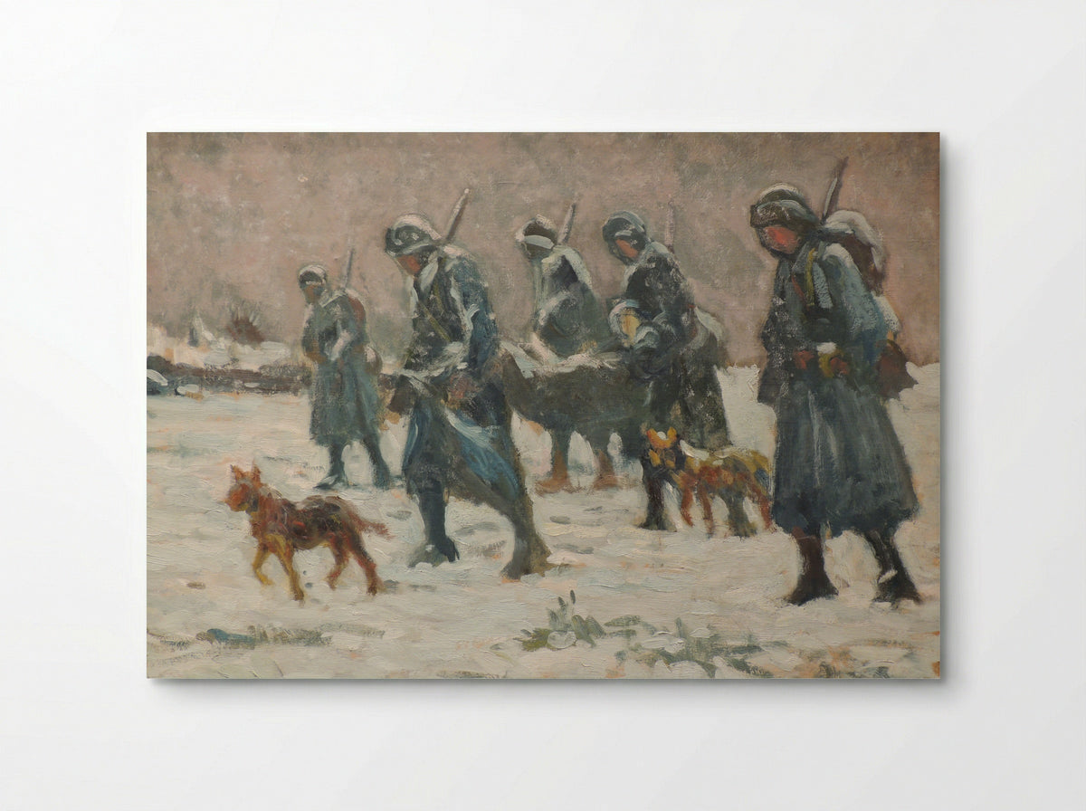 Transport D'un Blessé - Maximilien Luce - Poster