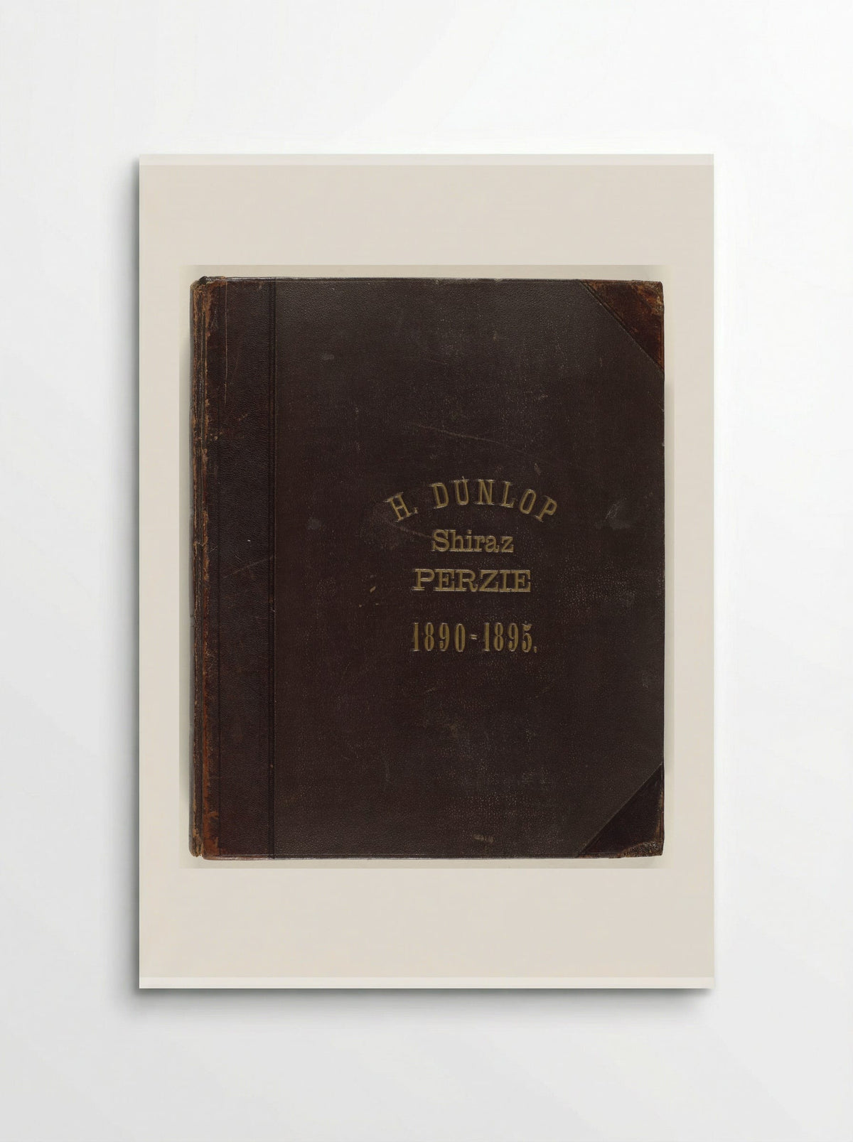 Travel Album of H. Dunlop (Cover) - Diverse Vervaardigers - Poster
