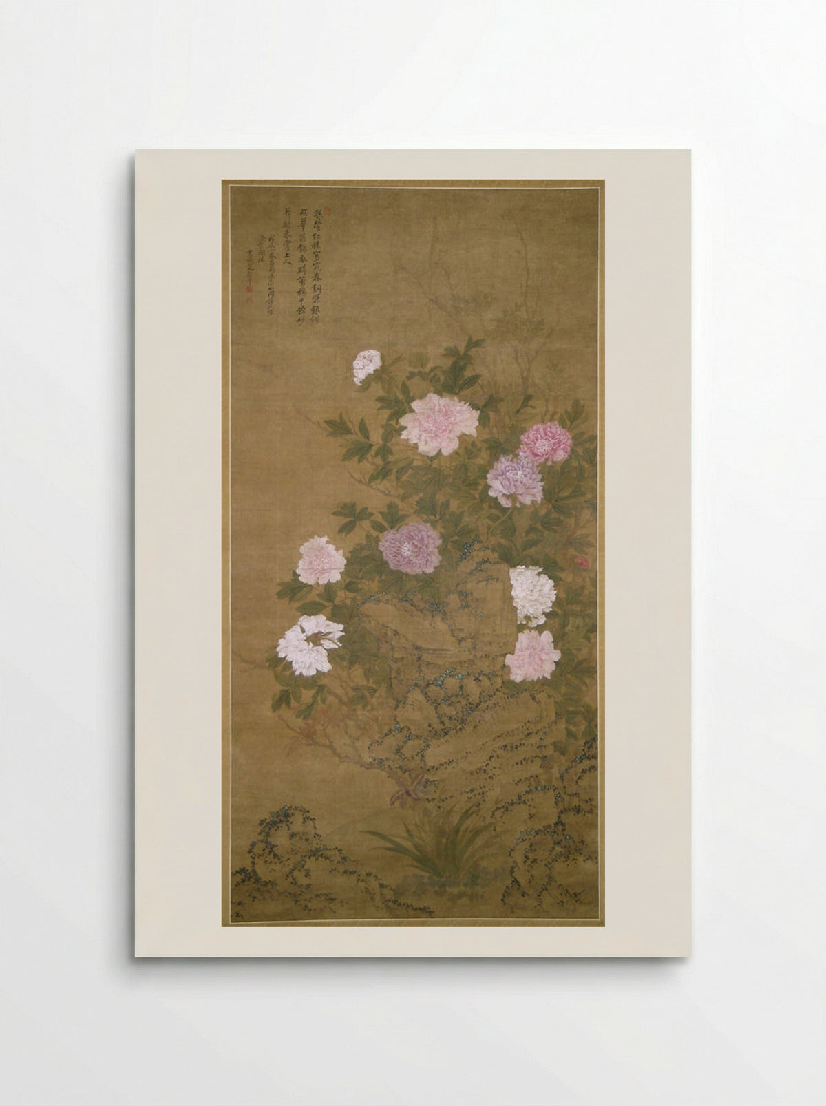 Tree Peonies - Yun Shouping - Poster