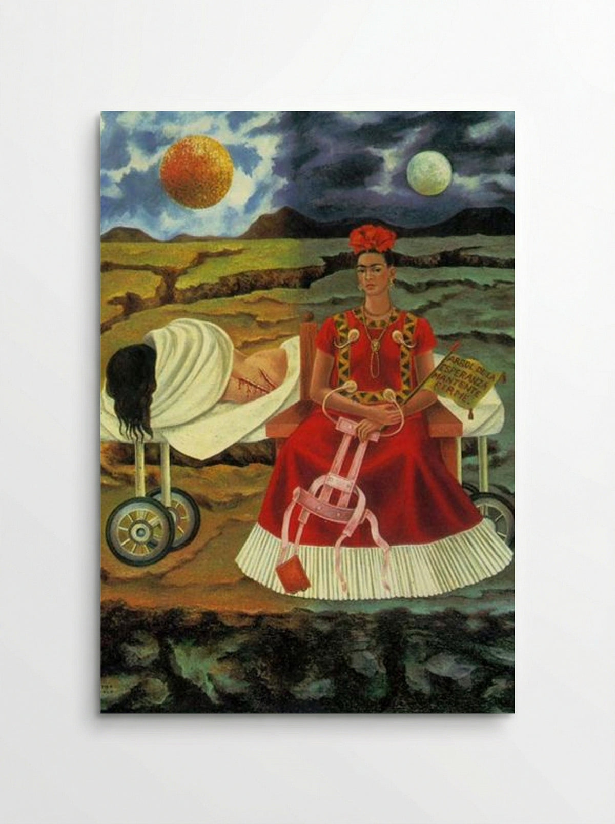 Tree of Hope, Remain Strong - Frida Kahlo - Poster
