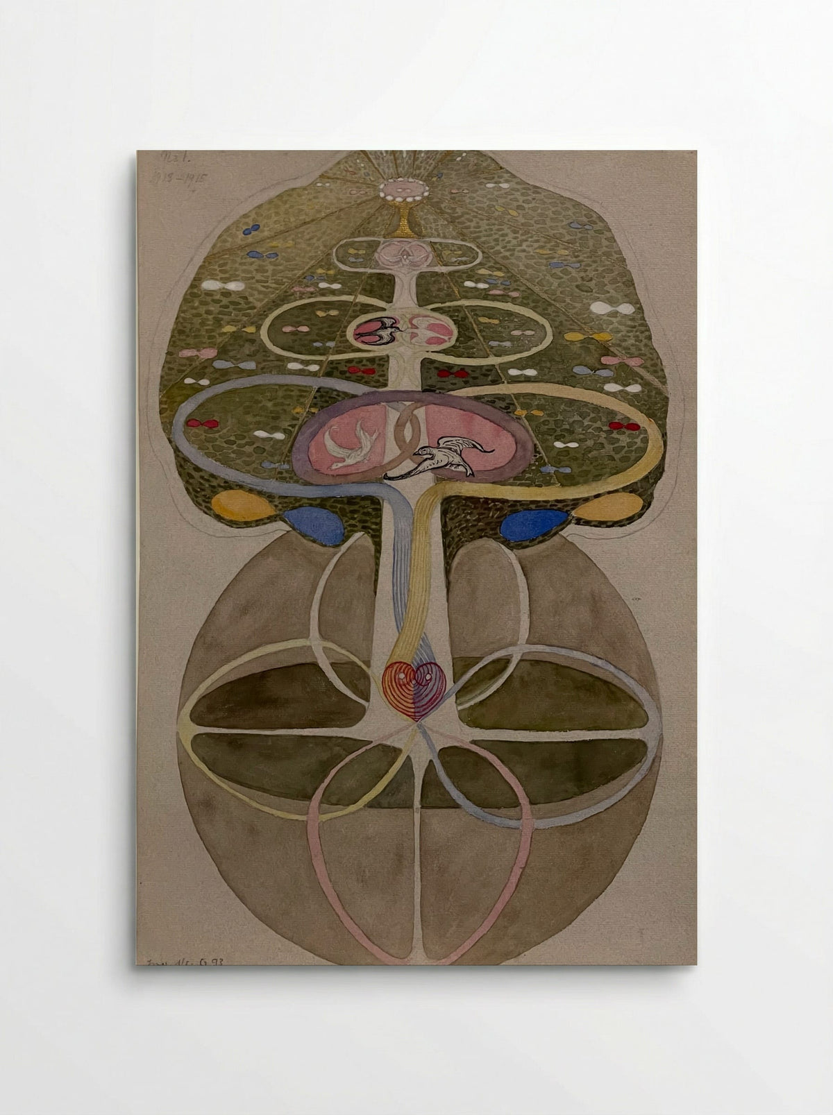 Tree of Knowledge, No. 1 - Hilma af Klint - Poster