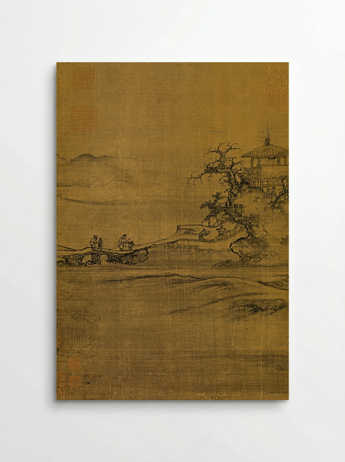 Trees (Attributed to Guo Xi) - Guo Xi - Poster