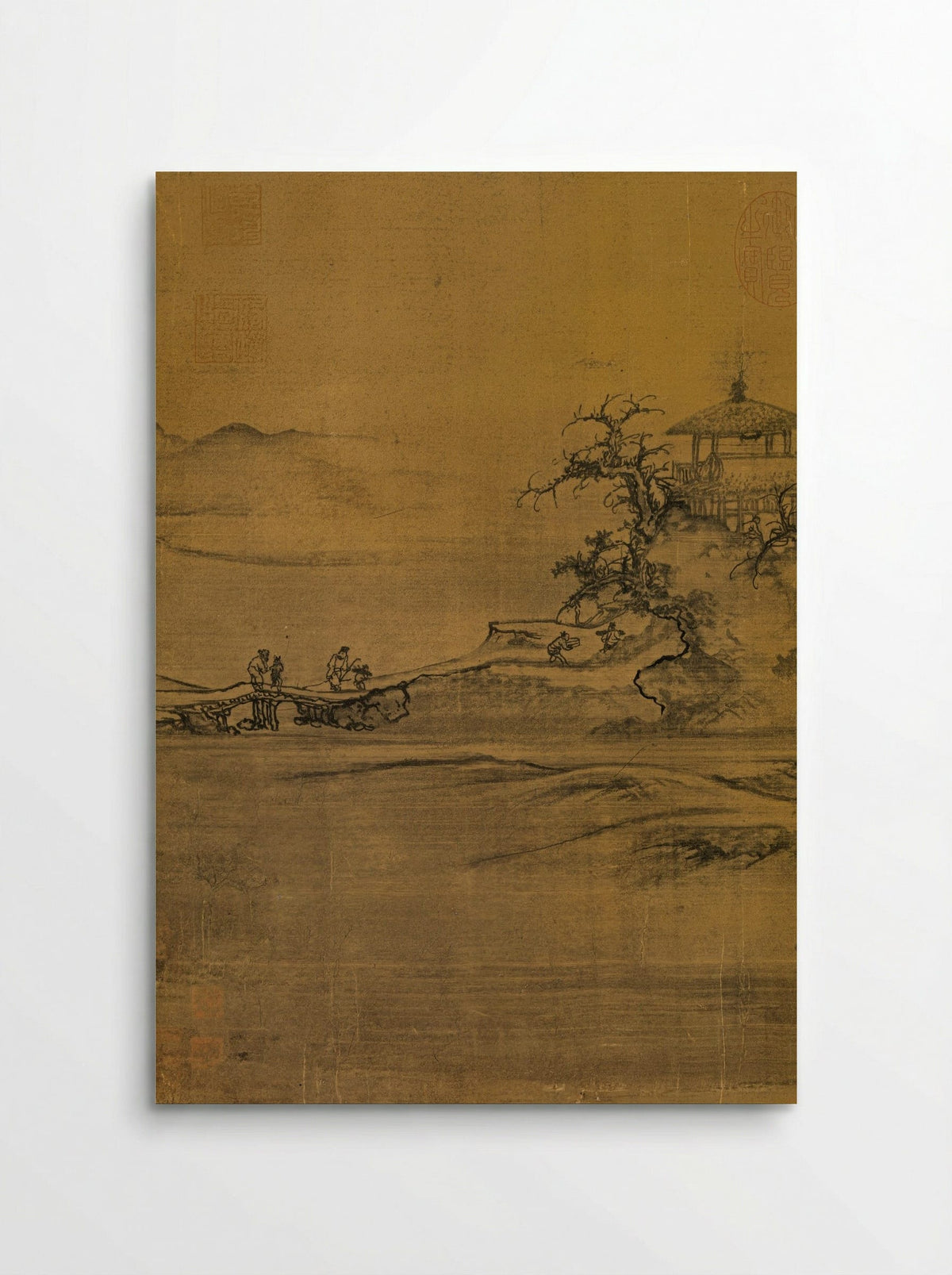 Trees (Attributed to Guo Xi) - Guo Xi - Poster