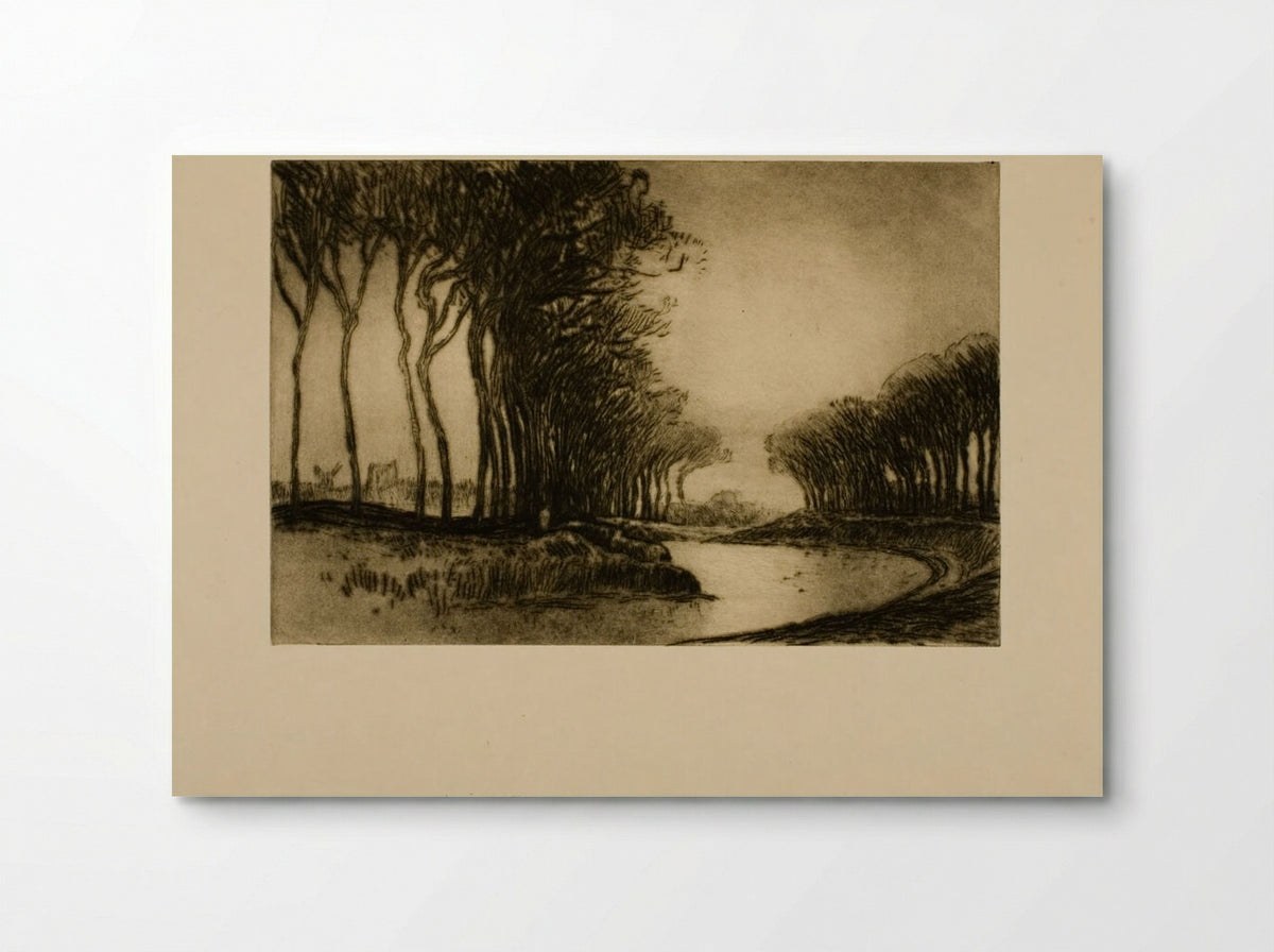 Trees and Fields - Alexander Shilling - Poster