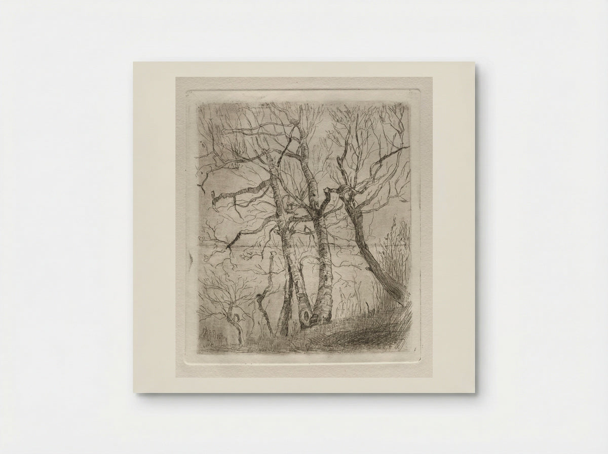 Trees - Otto H. Bacher - Poster