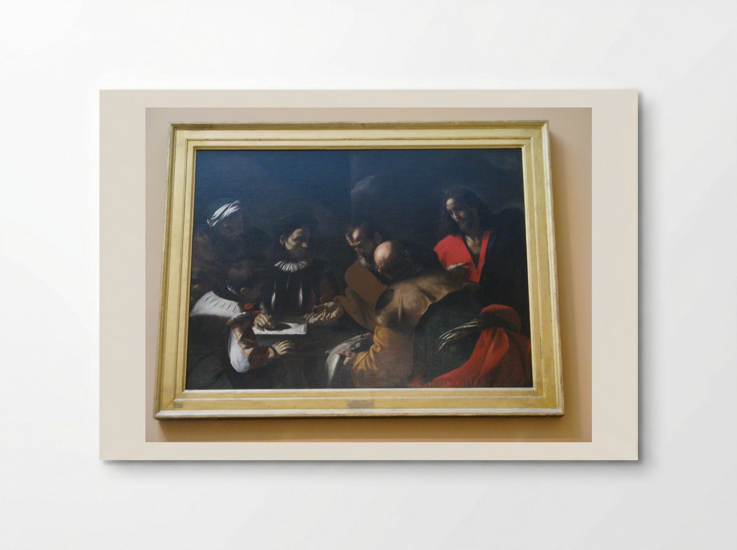 Tribute Money - Mattia Preti - Poster
