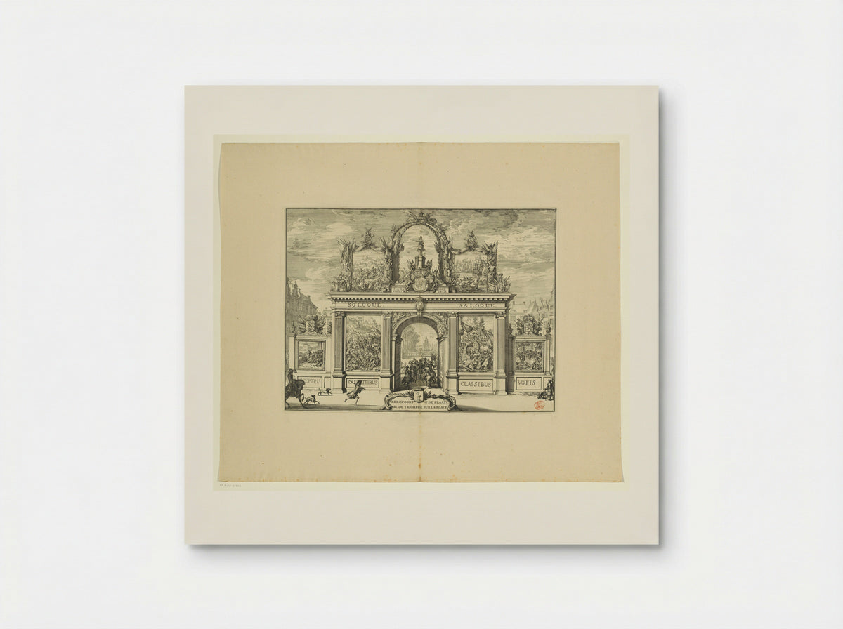 Triomfboog op de Plaats - Romeyn de Hooghe - Poster