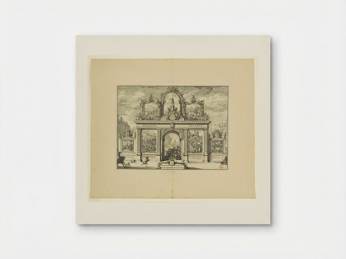 Triomfboog op de Plaats - Romeyn de Hooghe - Poster