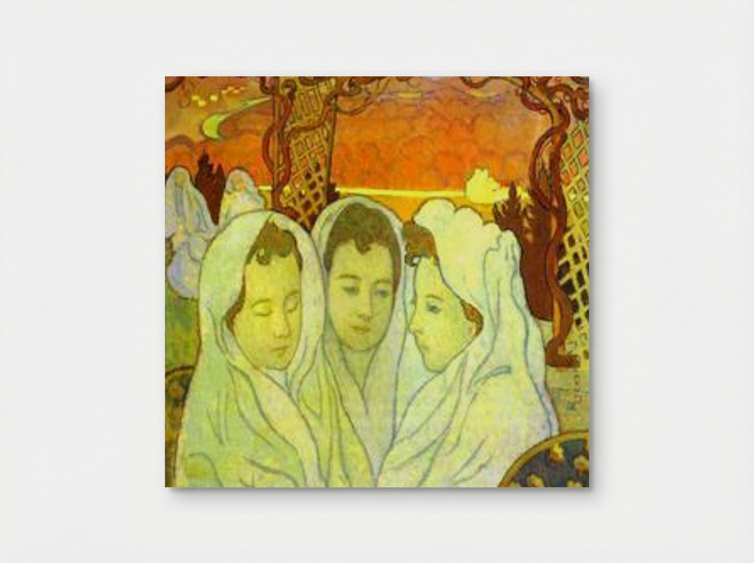 Triple Portrait of Marthe (Maurice Denis) - Maurice Denis - Poster