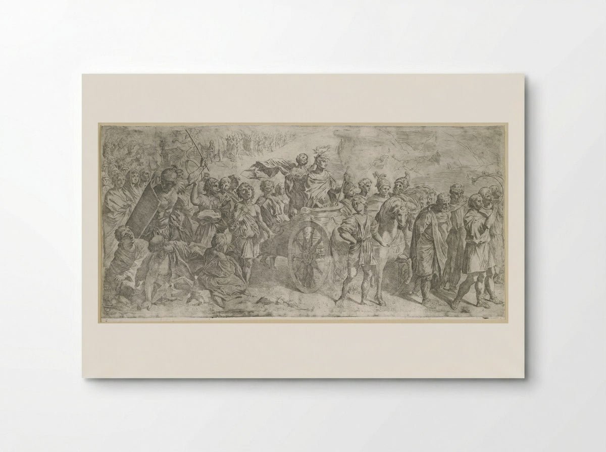Triumph of a Roman Emperor - Giovanni Lanfranco - Poster