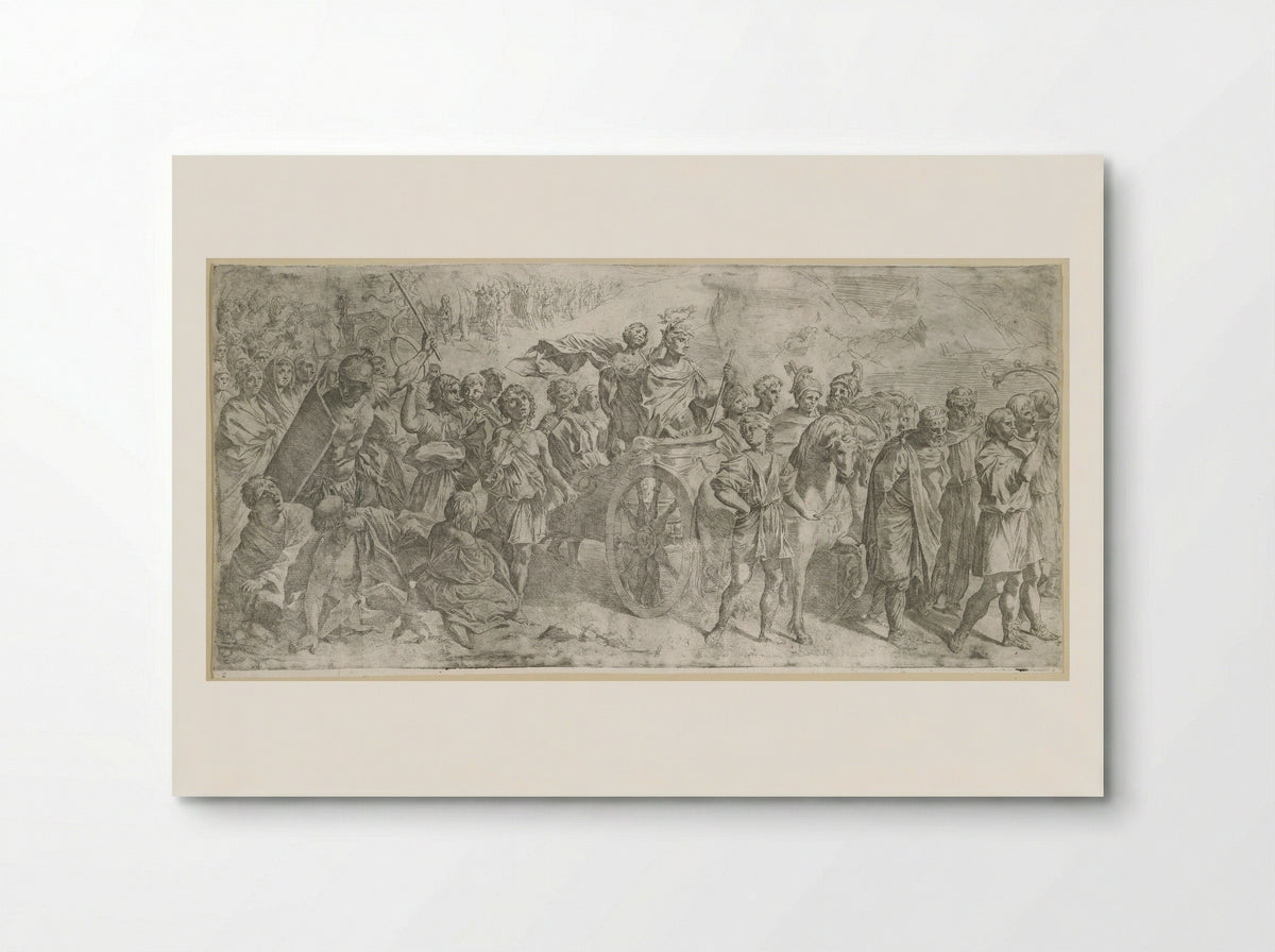 Triumph of a Roman Emperor - Giovanni Lanfranco - Poster