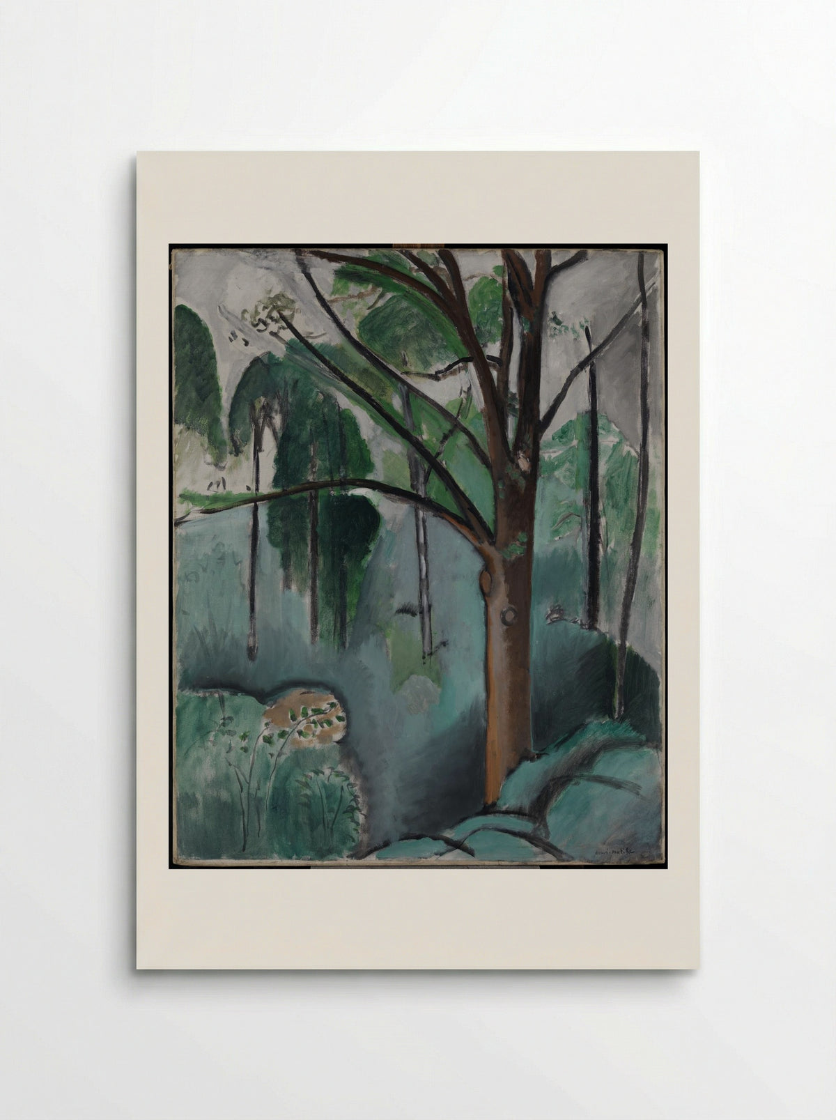 Trivaux Pond - Henri Matisse - Poster