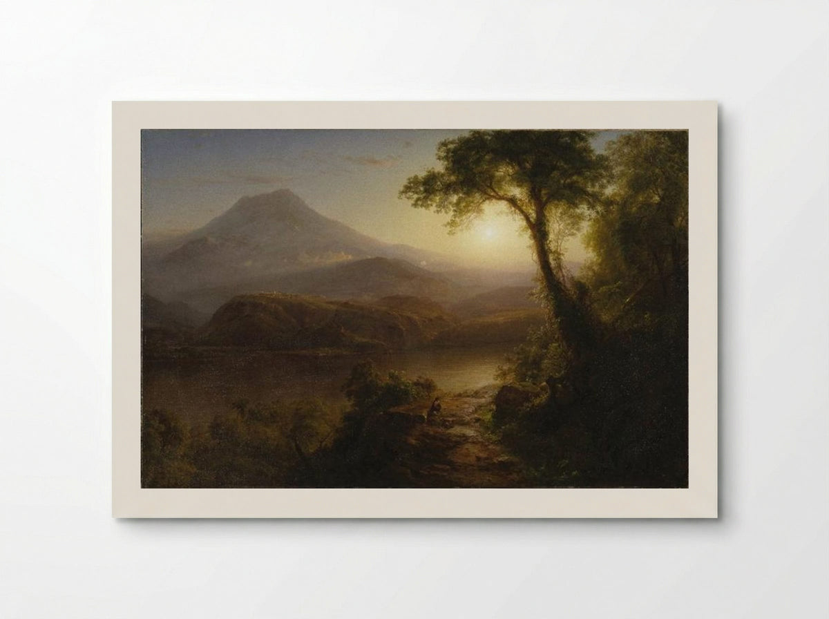 Tropical Scenery - Frederic Edwin Church - Poster