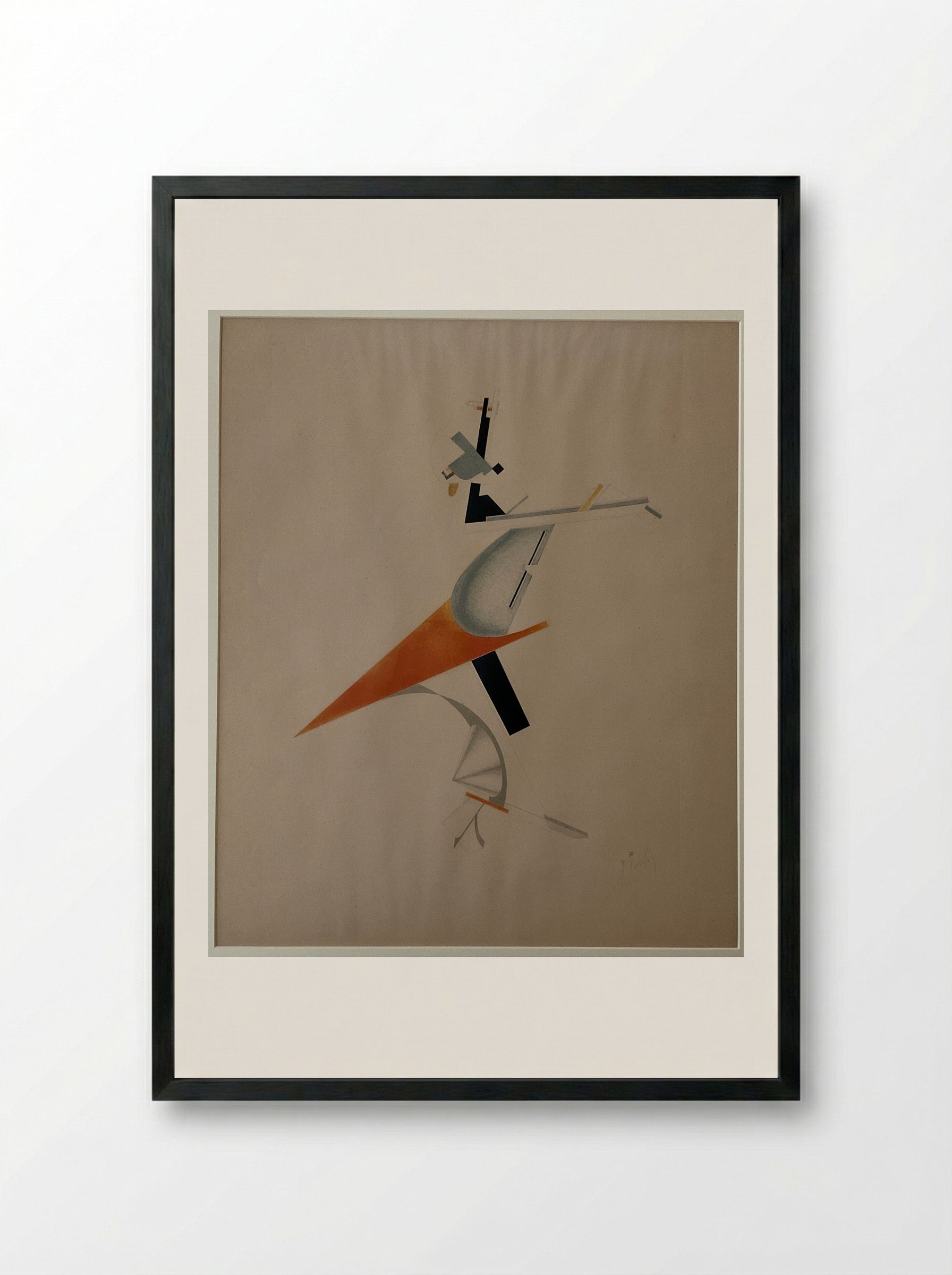 Troublemaker - El Lissitzky - Framed Print Black