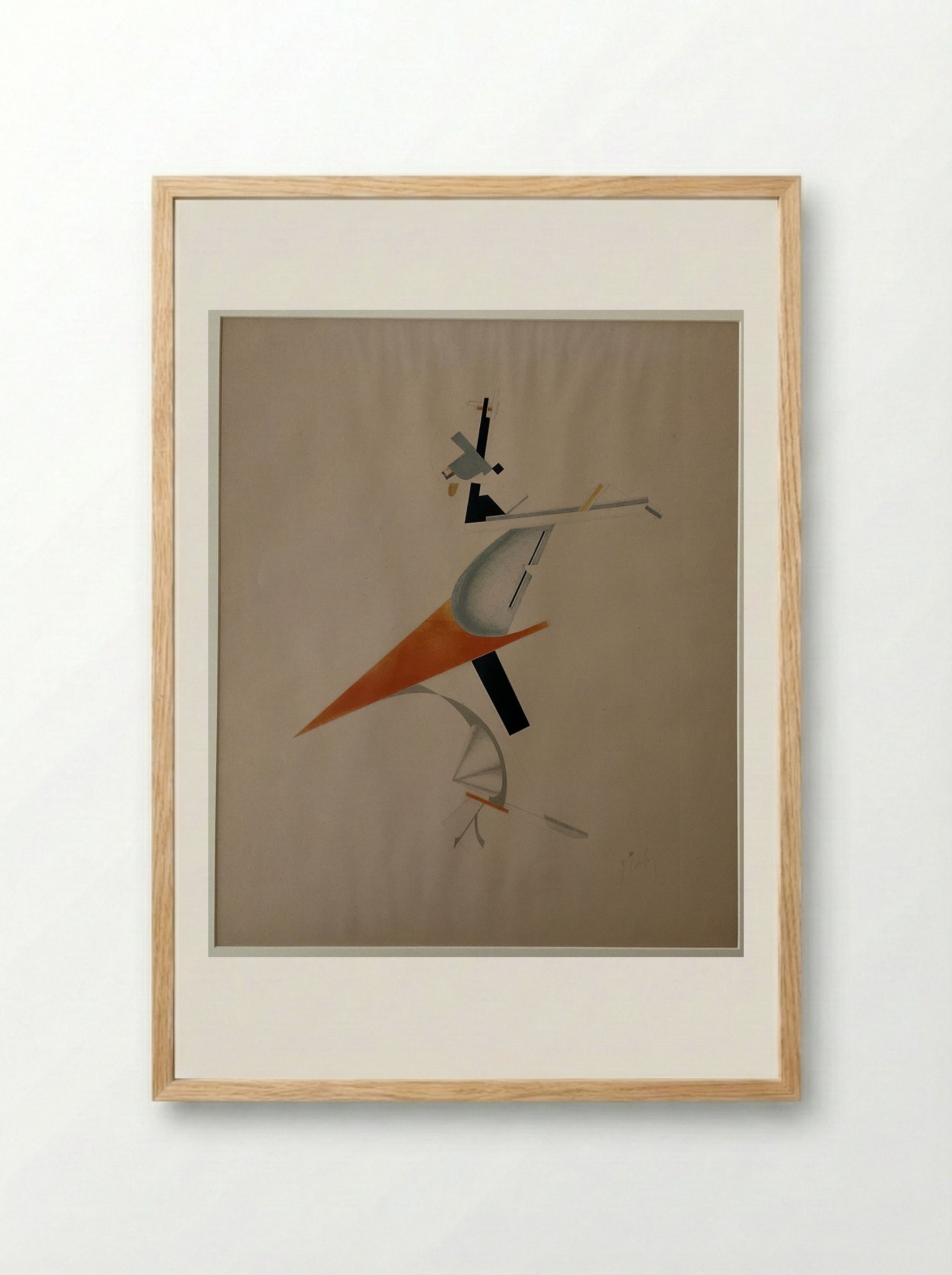 Troublemaker - El Lissitzky - Framed Print Wood