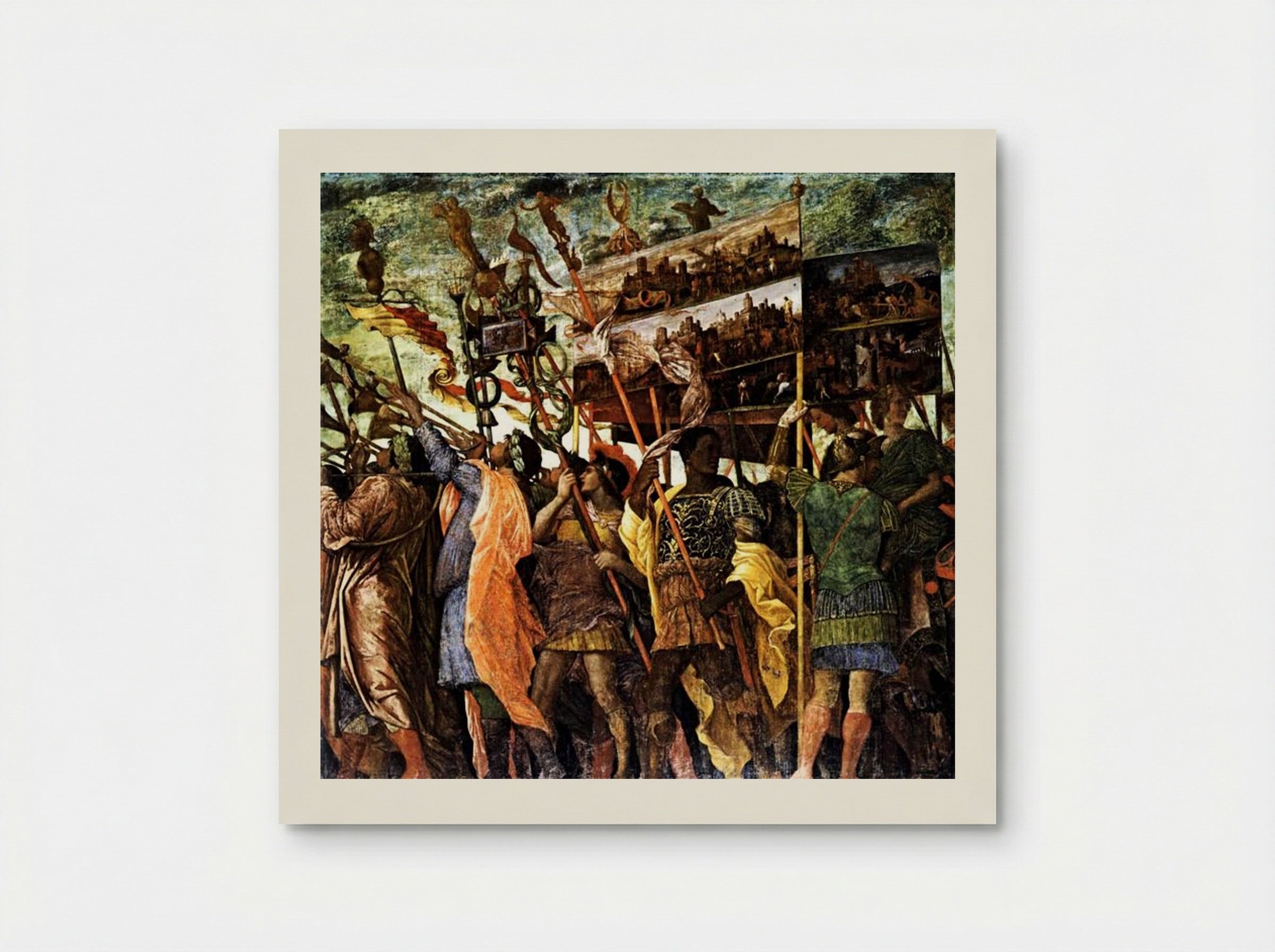 Trumpeters - Andrea Mantegna - Poster