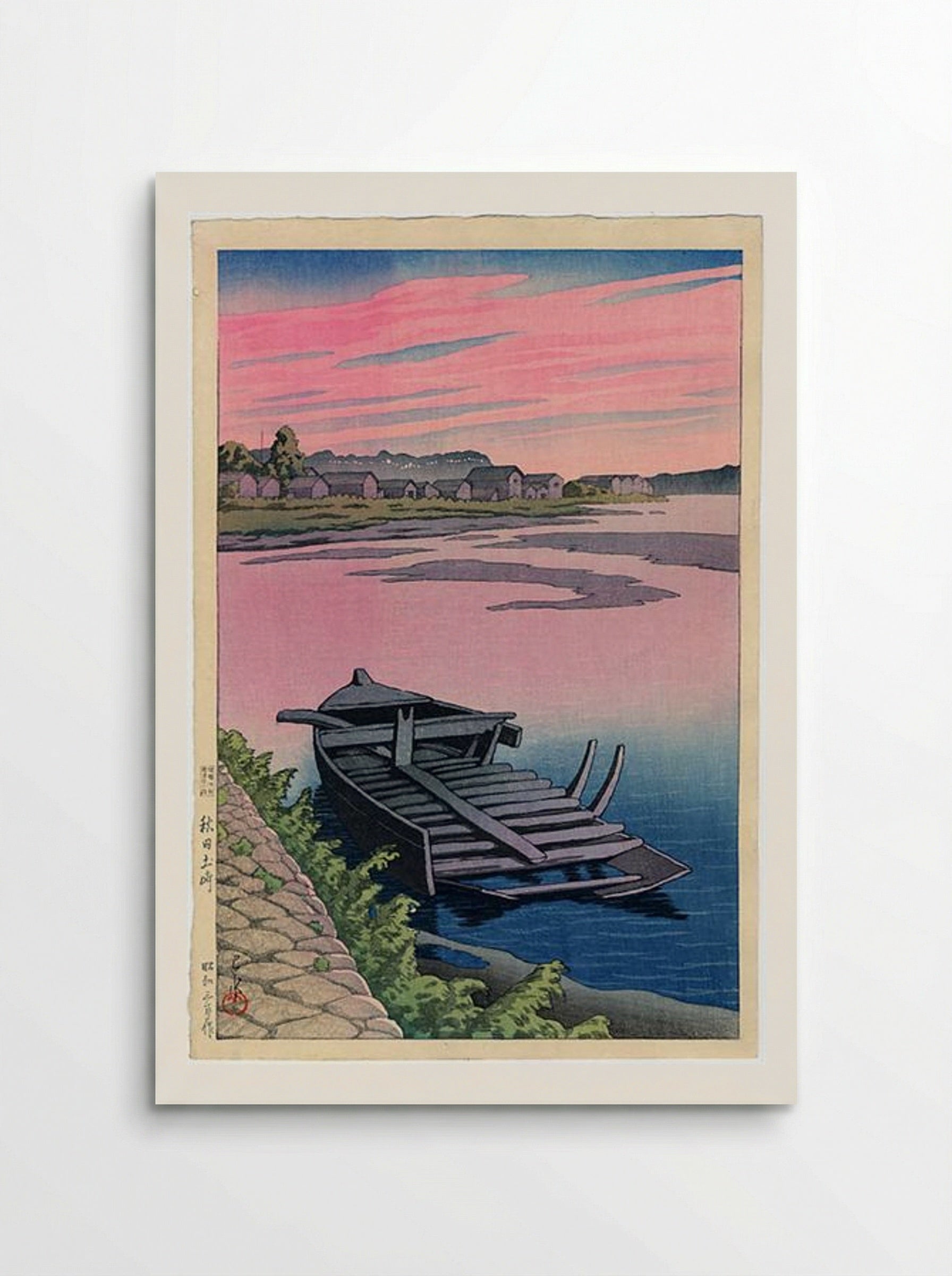 Tsuchizaki, Akita - Hasui Kawase - Poster