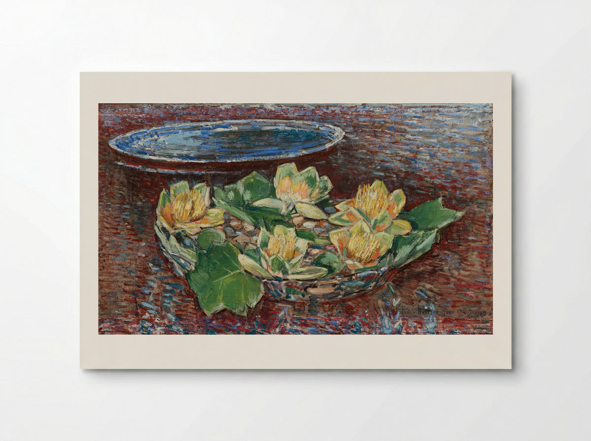 Tulip Tree Flowers - Childe Hassam - Poster