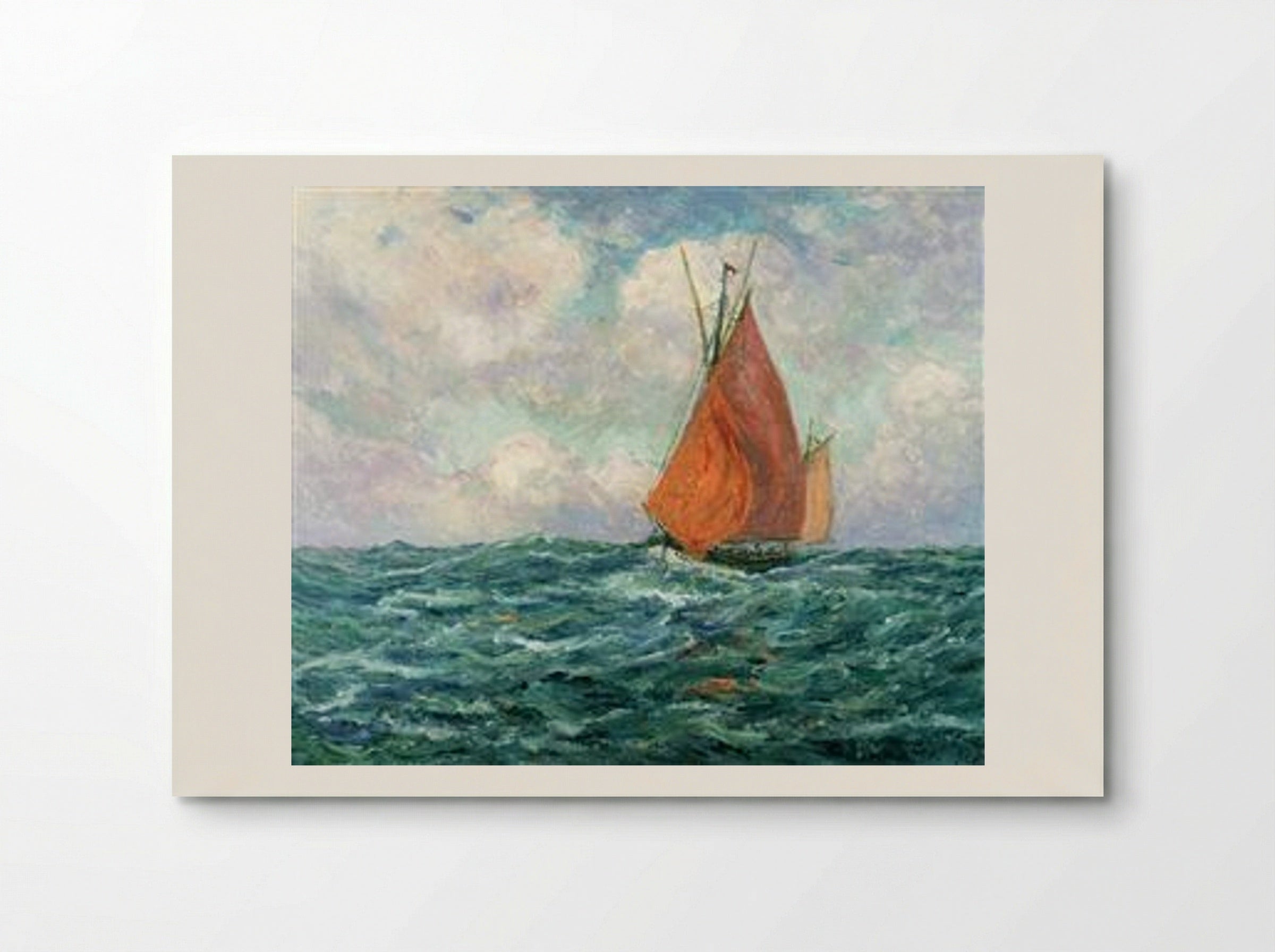 Tuna Boat at Sea - Maxime Maufra - Poster