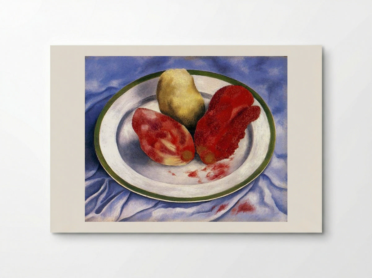 Tunas (Still Life with Prickly Pear Fruit) - Frida Kahlo - Poster