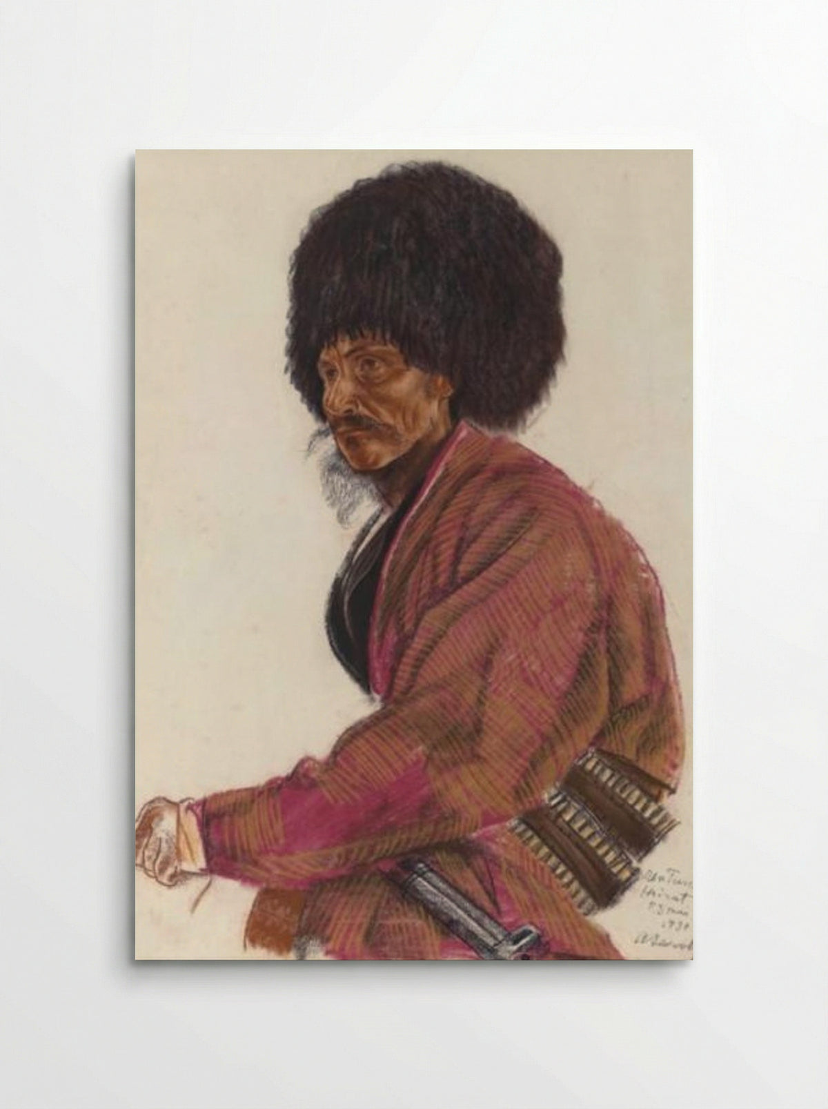 Turkmen. Khairat - Alexandre Jacovleff - Poster
