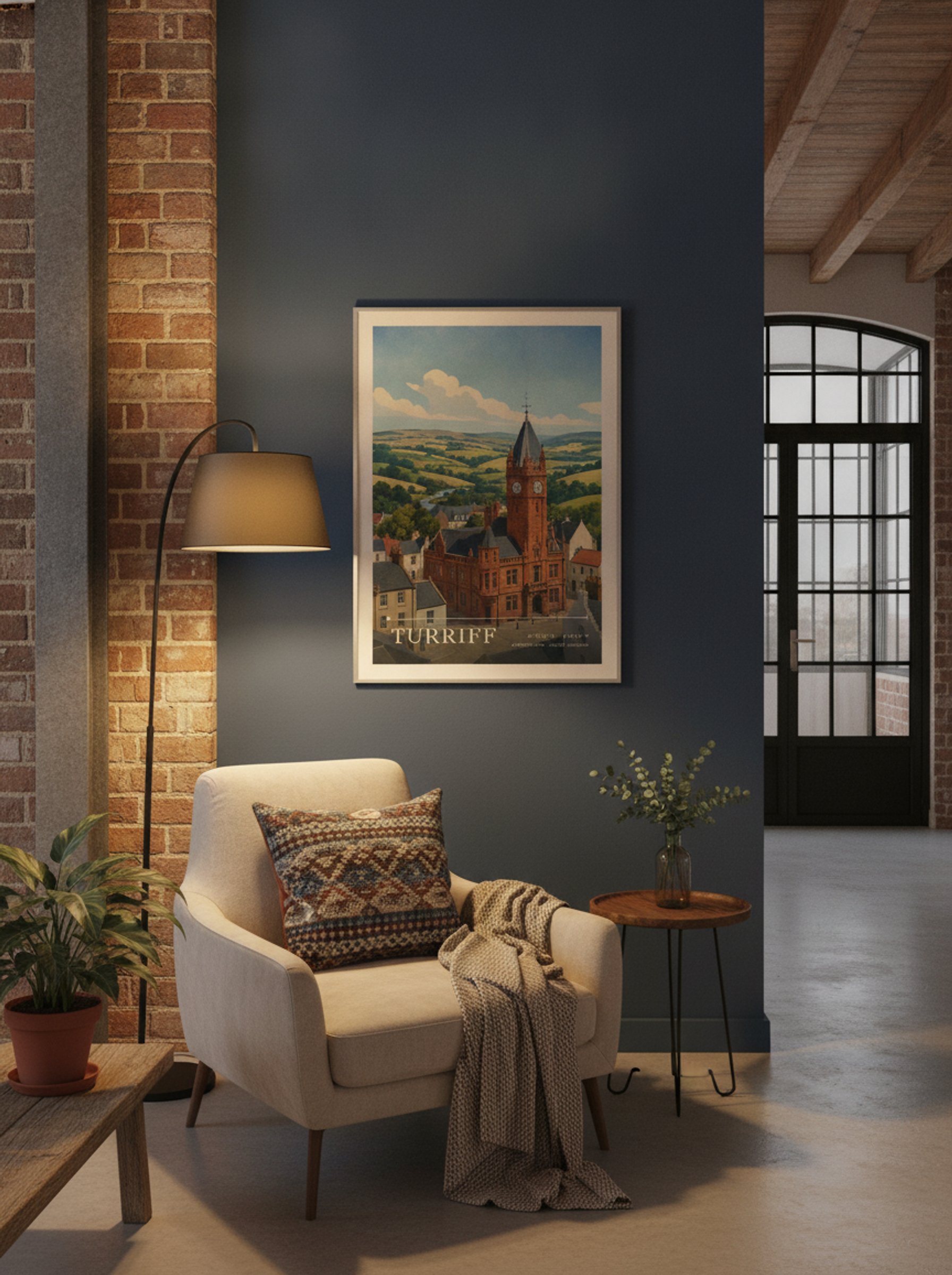 Turriff Aberdeenshire United Kingdom Travel Poster - Lifestyle