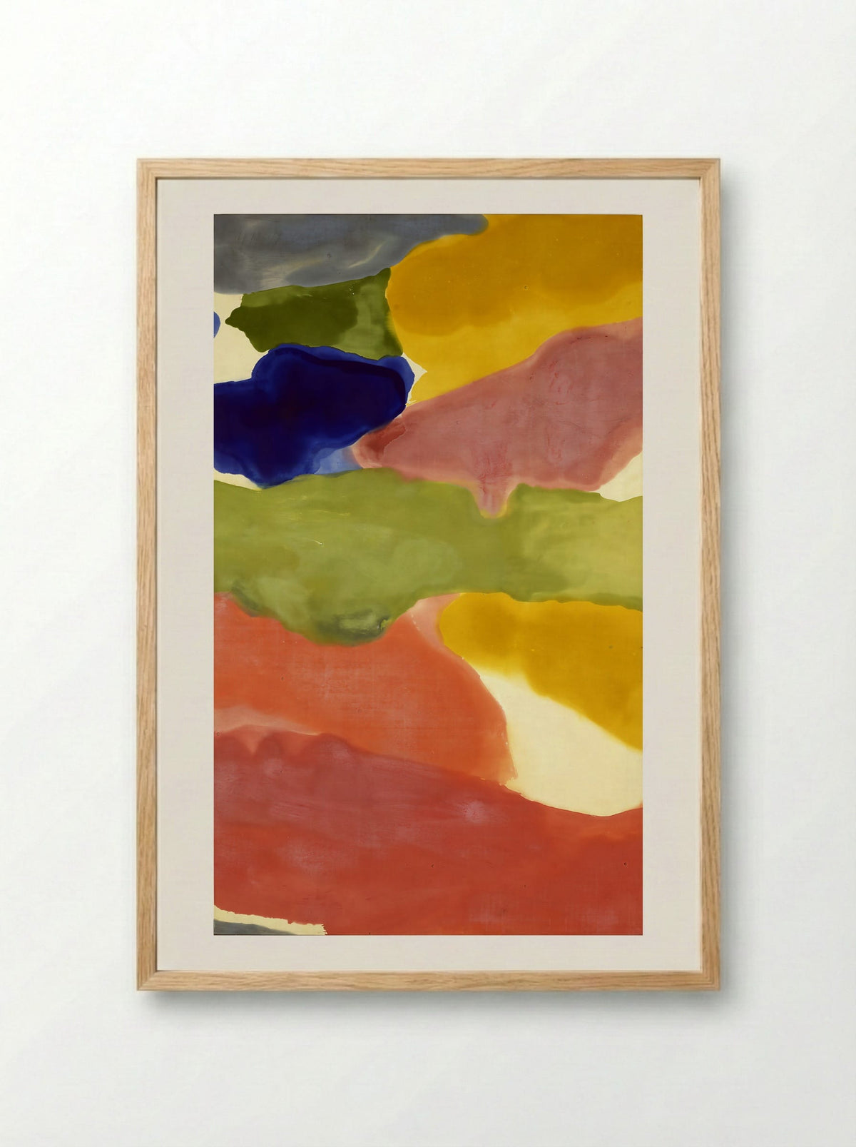 Tutti-Fruitti - Helen Frankenthaler - Framed Print Wood