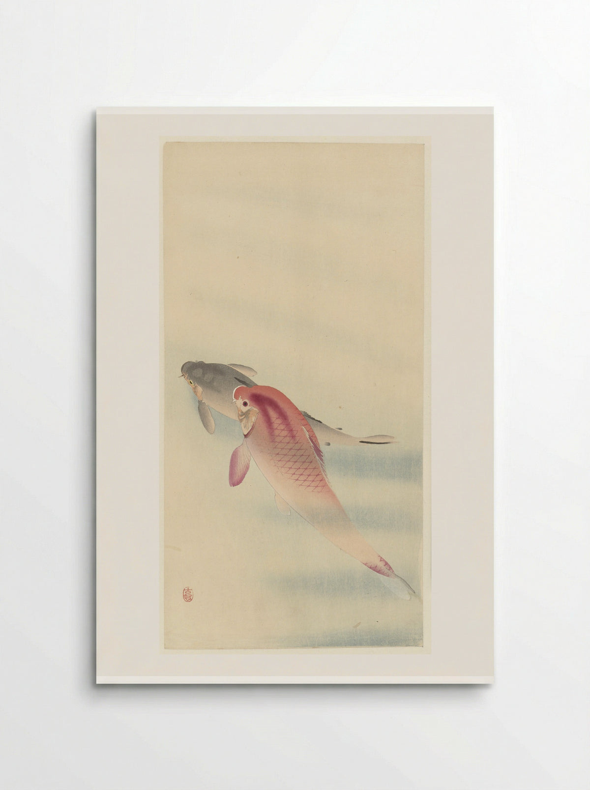 Twee karpers (Two Carp) - Matsuki Heikichi - Poster