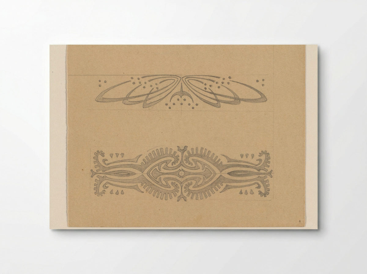 Twee ornamenten - Julie de Graag - Poster