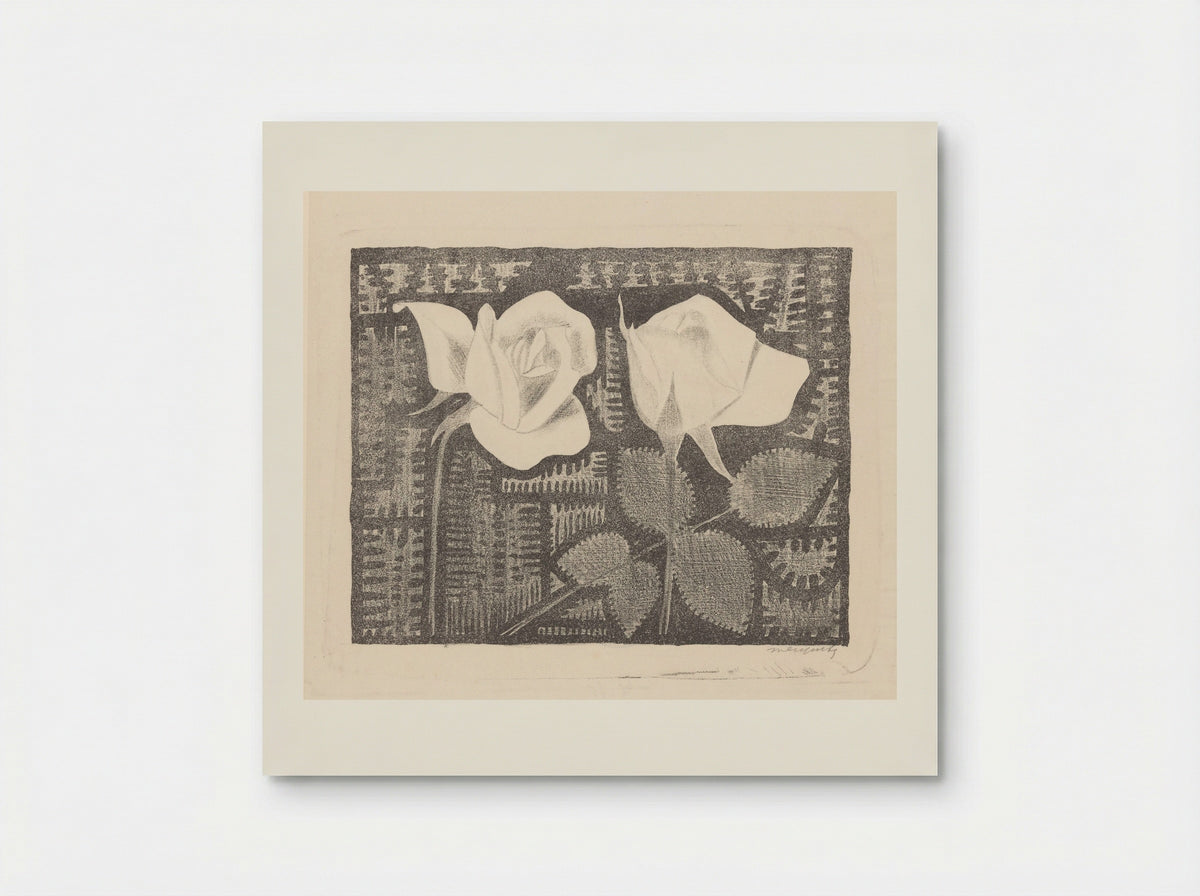 Twee rozen (Two Roses) - Samuel Jessurun de Mesquita - Poster