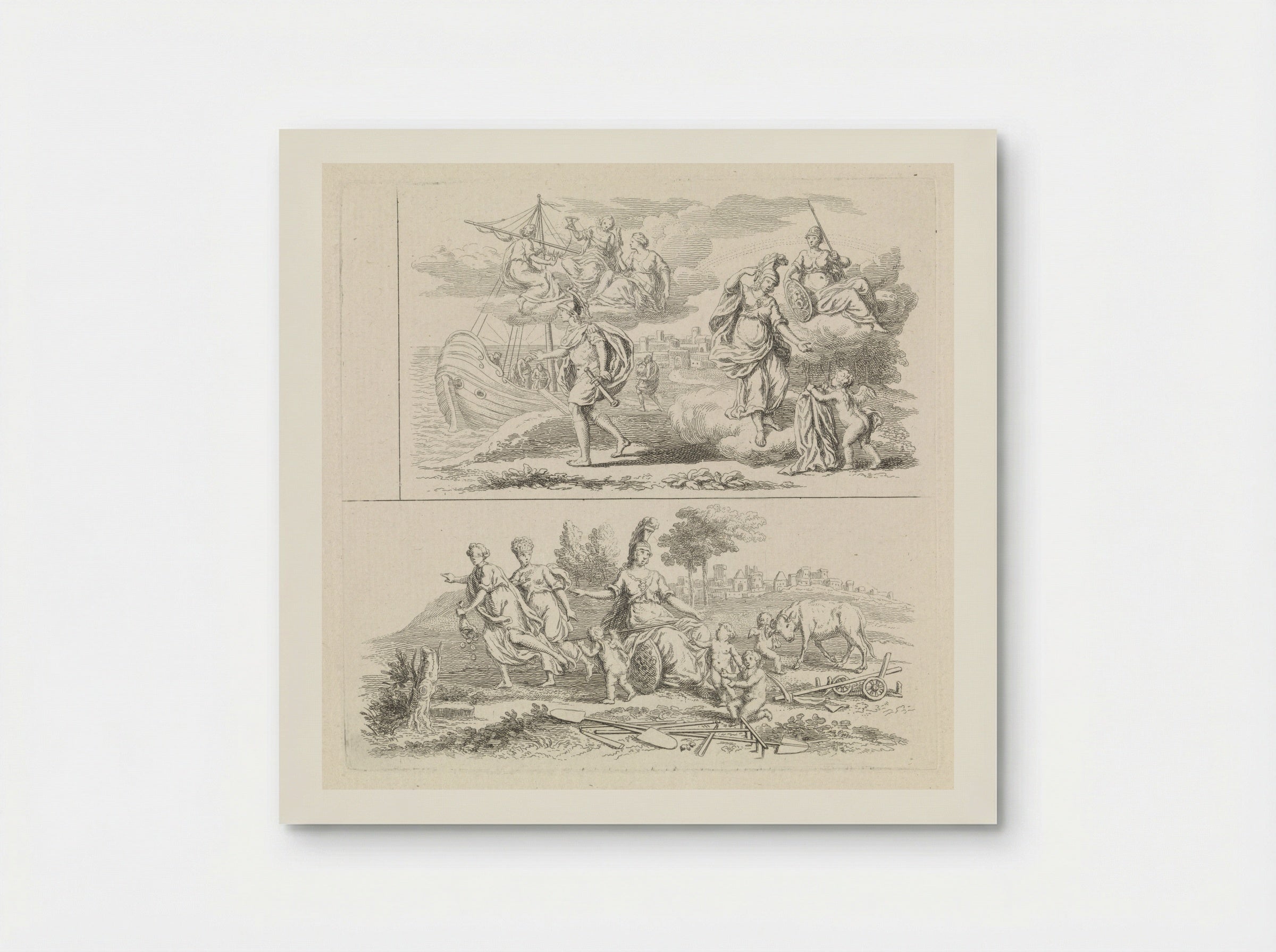 Twee voorstellingen met Minerva - Pieter Tanjé - Poster