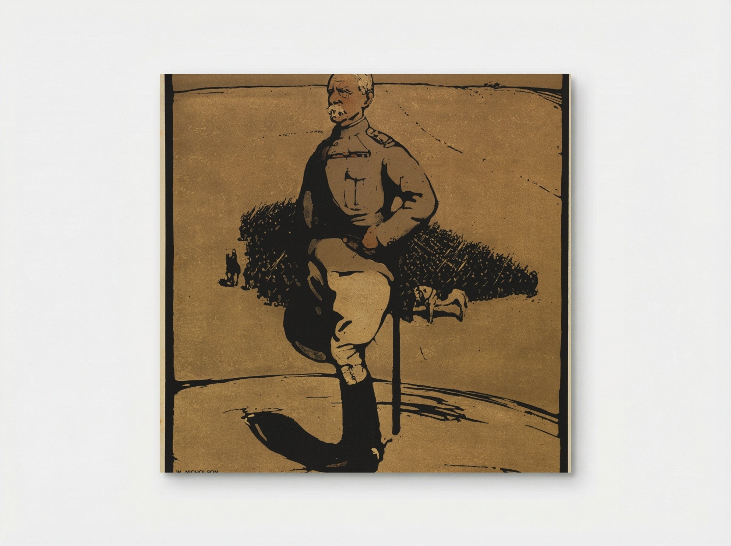 Twelve Portraits: Lord Roberts - William Nicholson - Poster