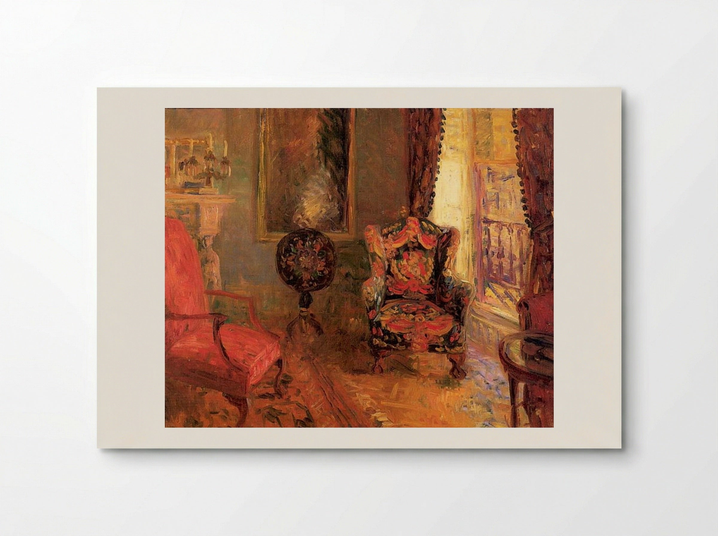 Twenty-Three Fifth Avenue, Interior - William James Glackens - Poster