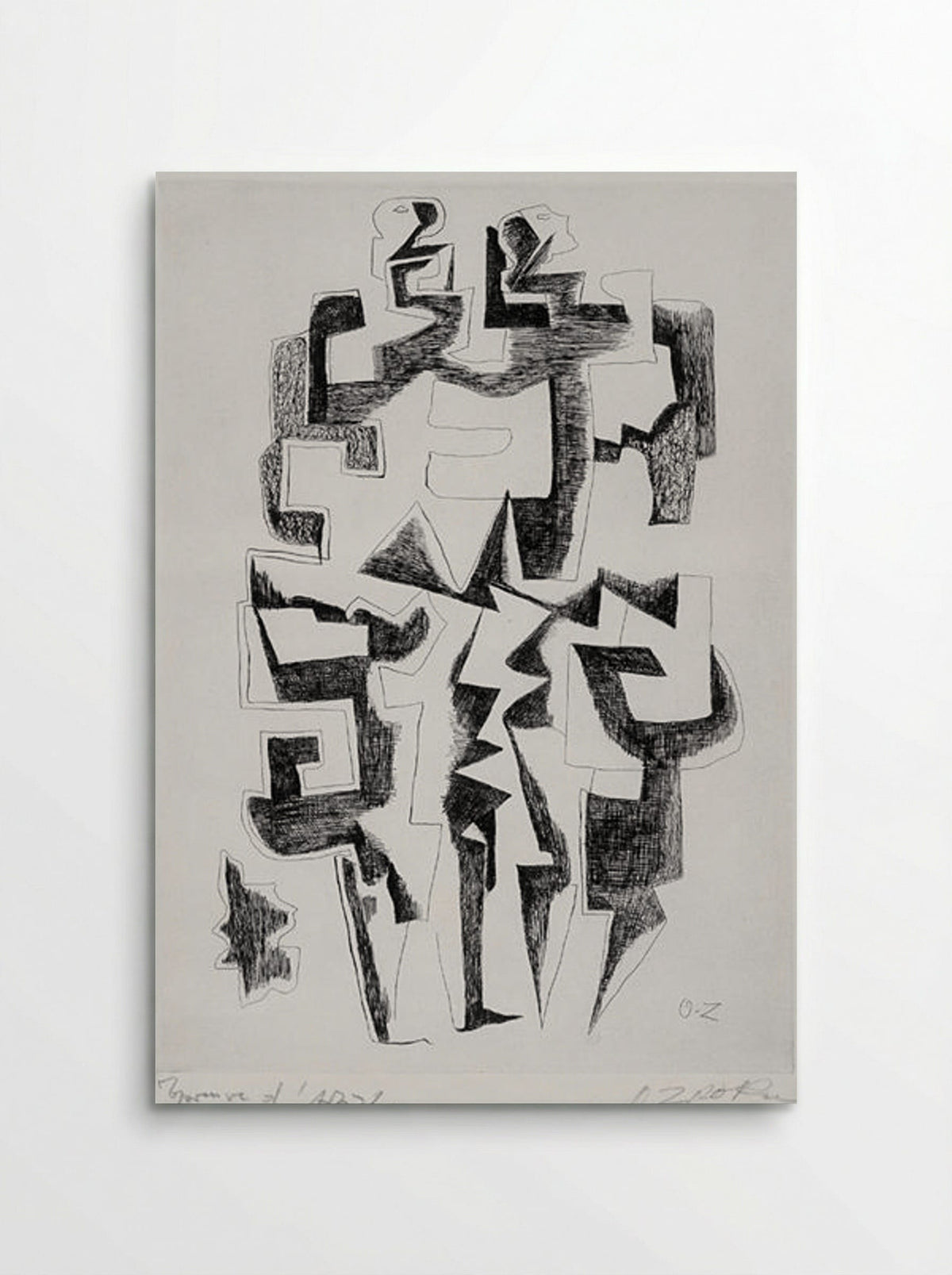 Twins - Ossip Zadkine - Poster