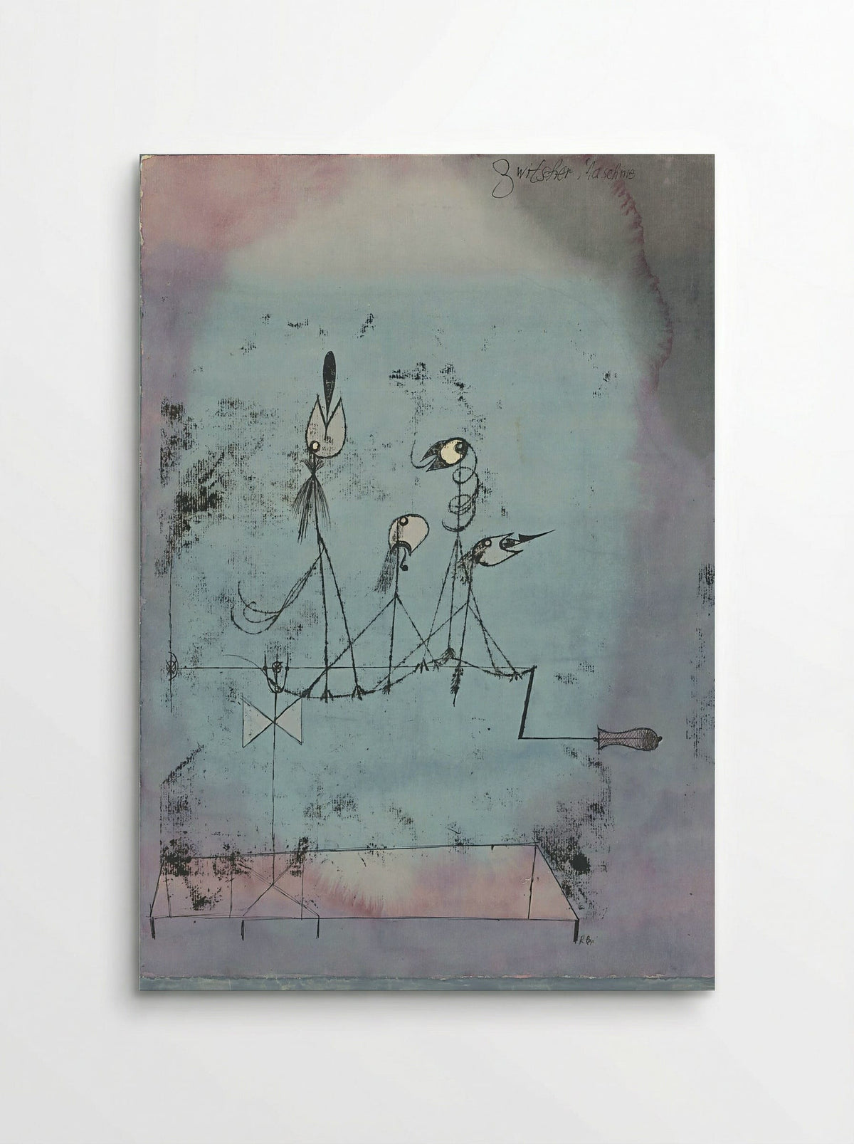 Twittering Machine - Paul Klee - Poster