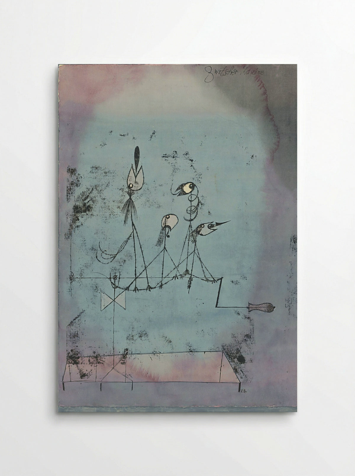 Twittering Machine - Paul Klee - Poster