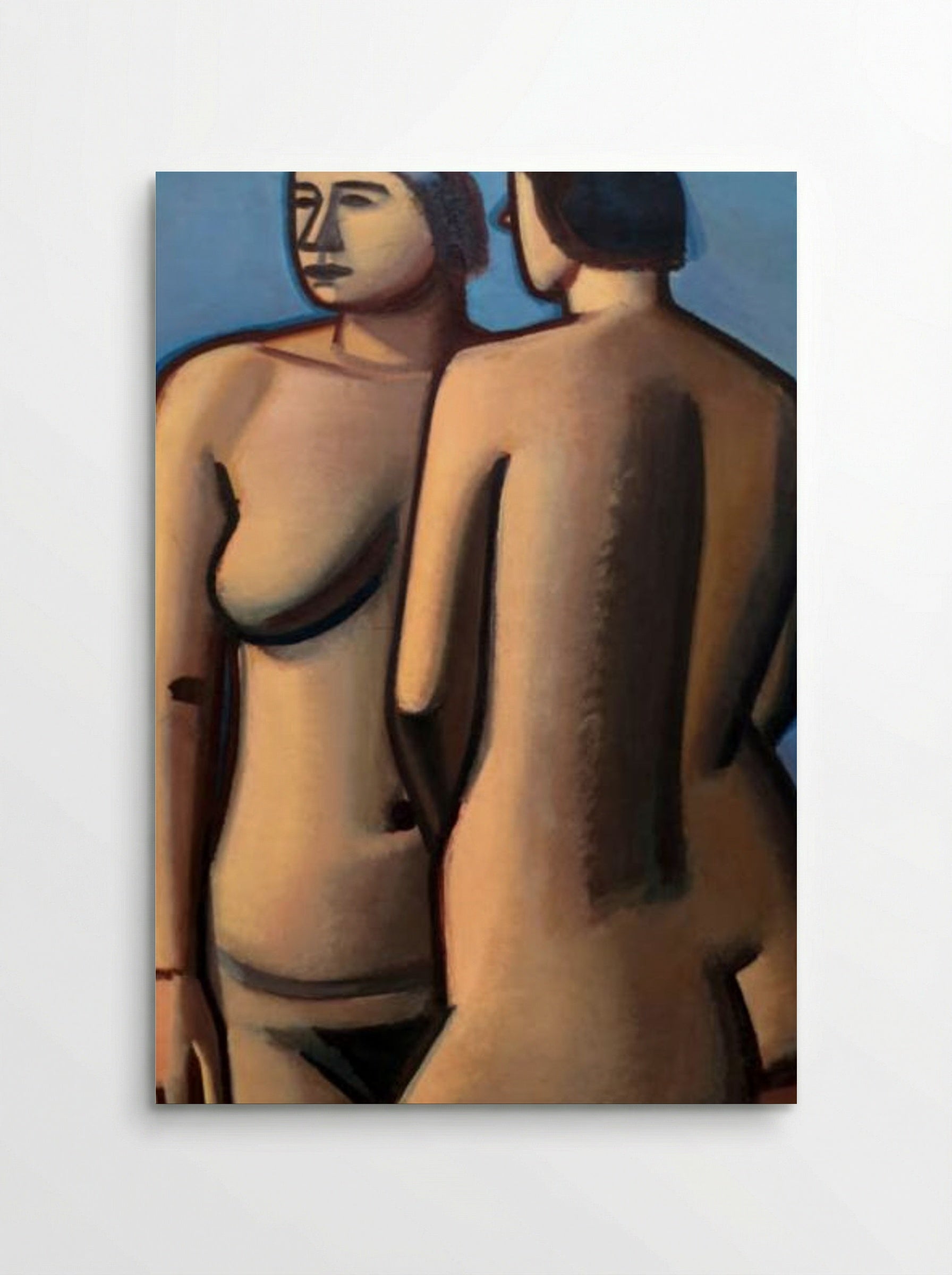 Two Female Nudes - Vilhelm Lundstrøm - Poster